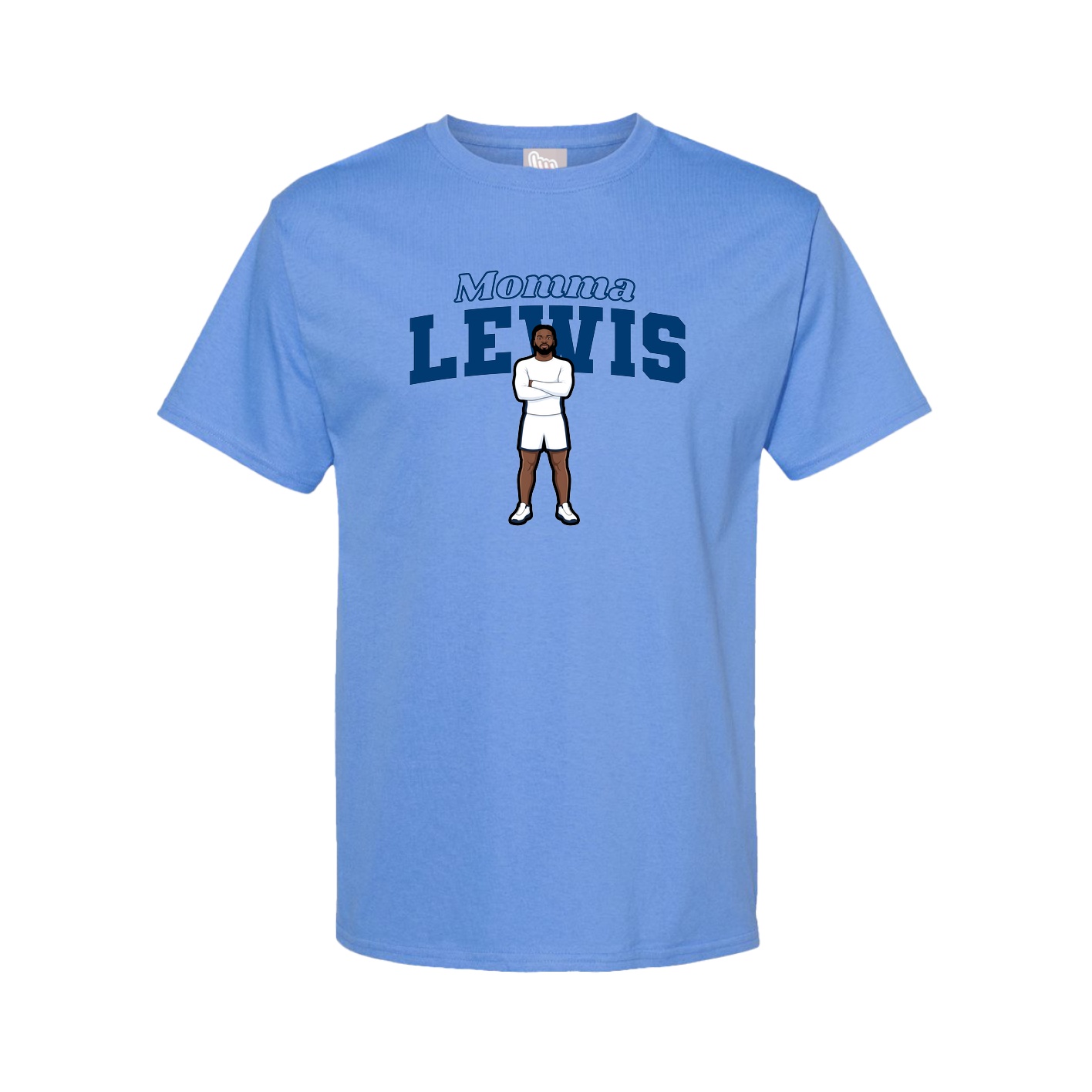 Tee — Mothers Day Block in Powder Blue