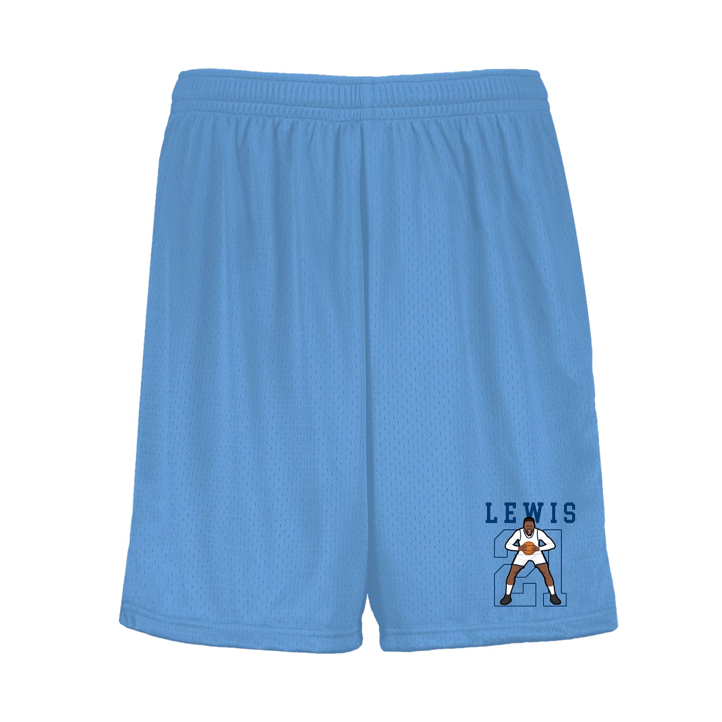Shorts — Shirsey in Light Blue