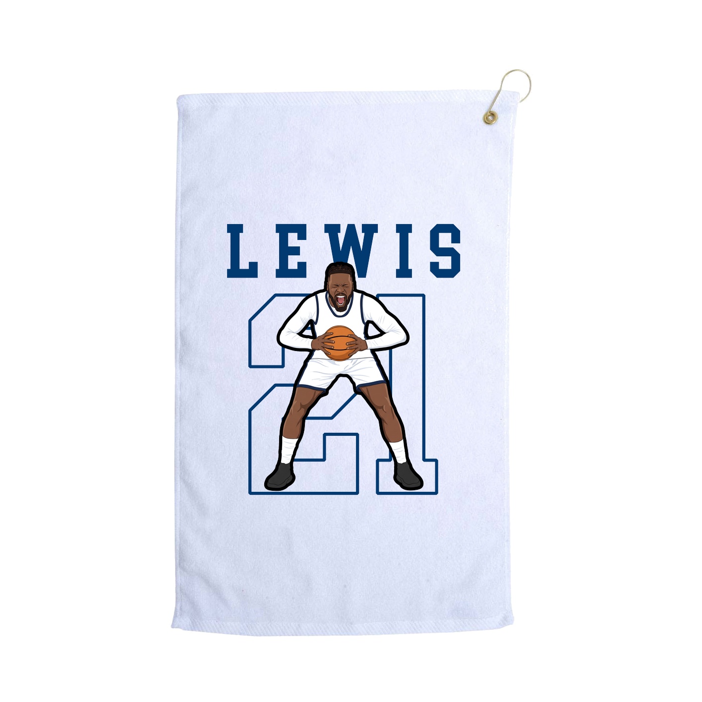 Golf Towel — Shirsey in White