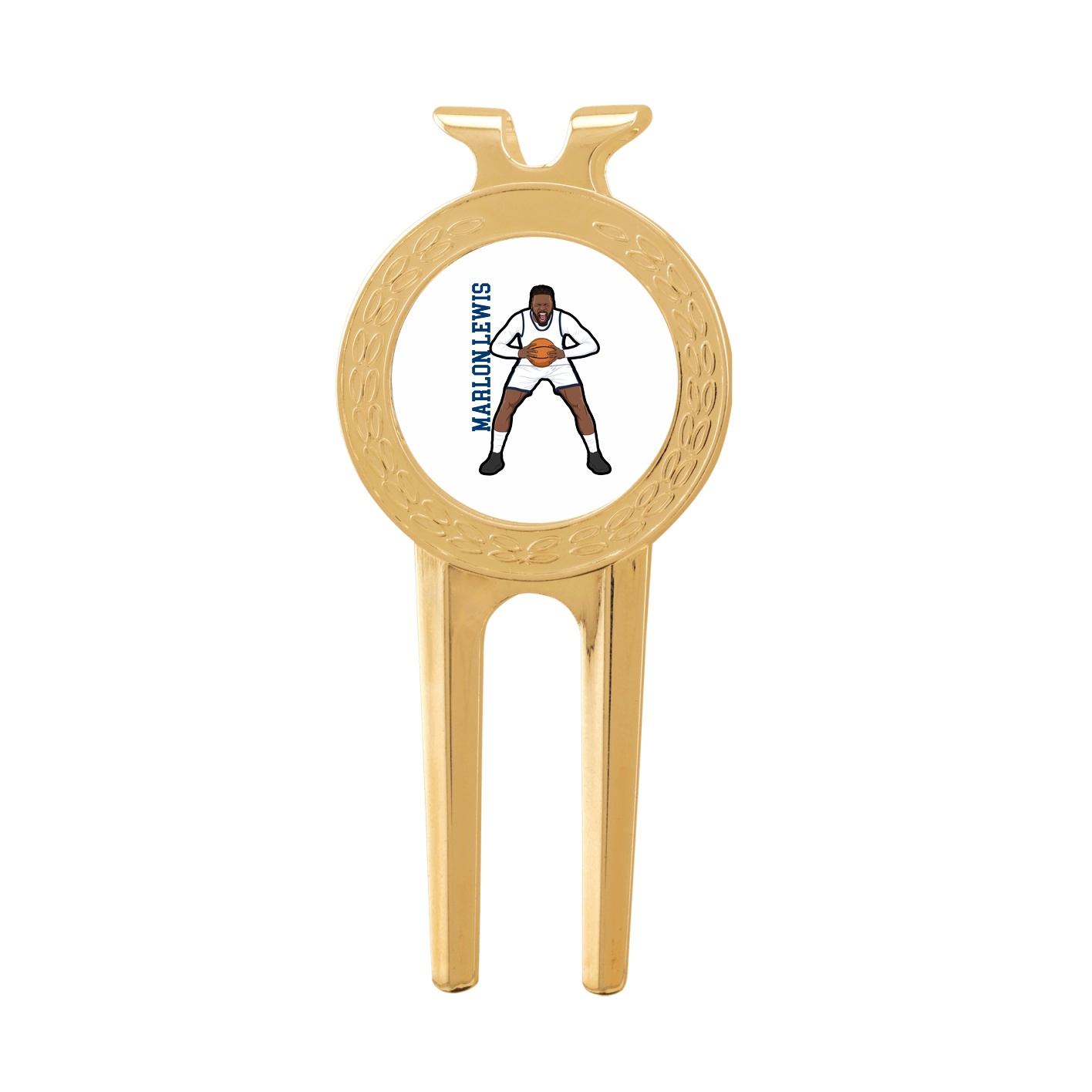 Divot Tool with Ball Marker — Name Vertical in Classic