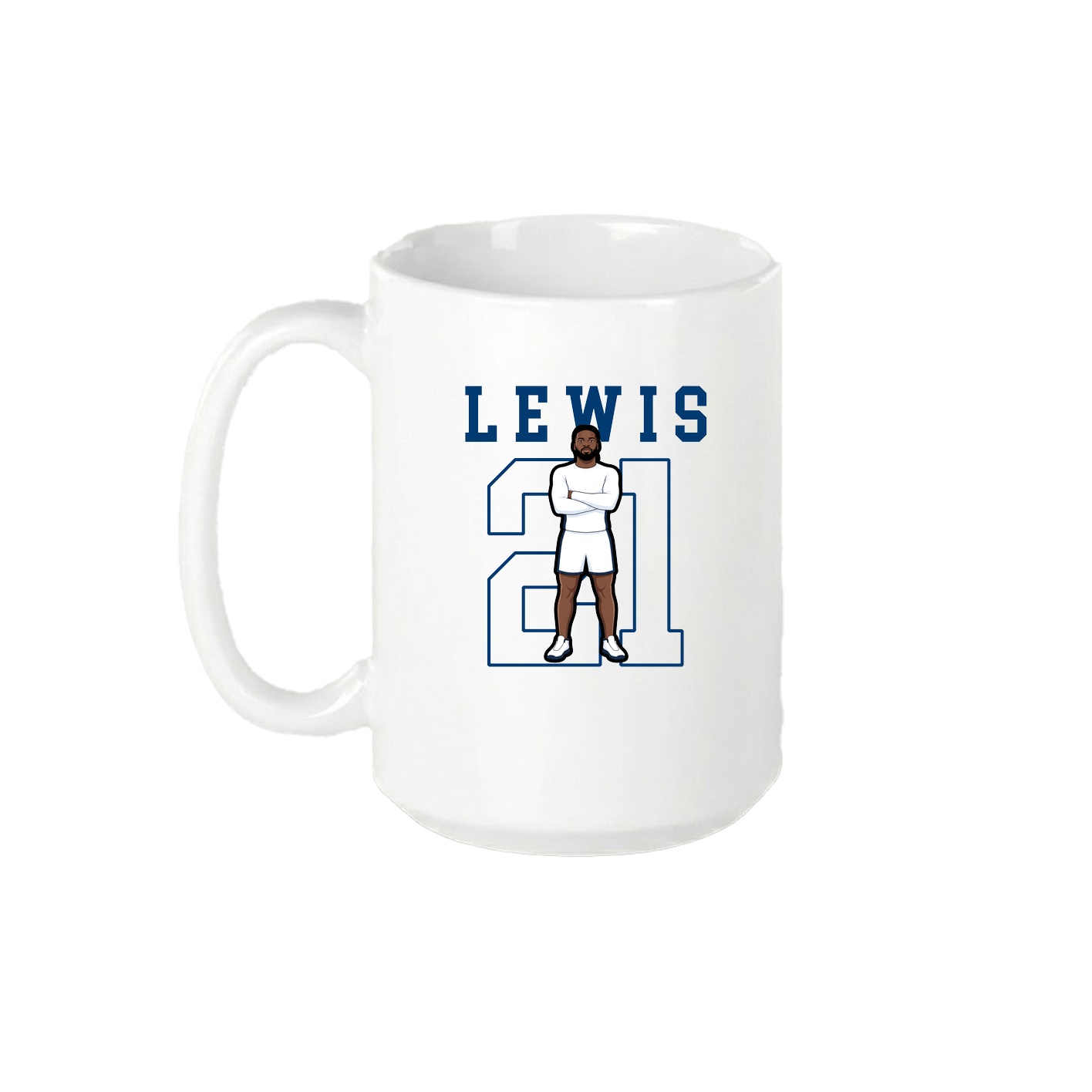 15oz Coffee Mug — Shirsey in White
