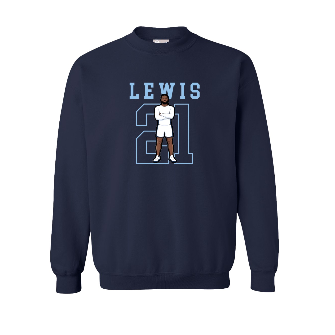 Fleece Crew — Shirsey in Navy