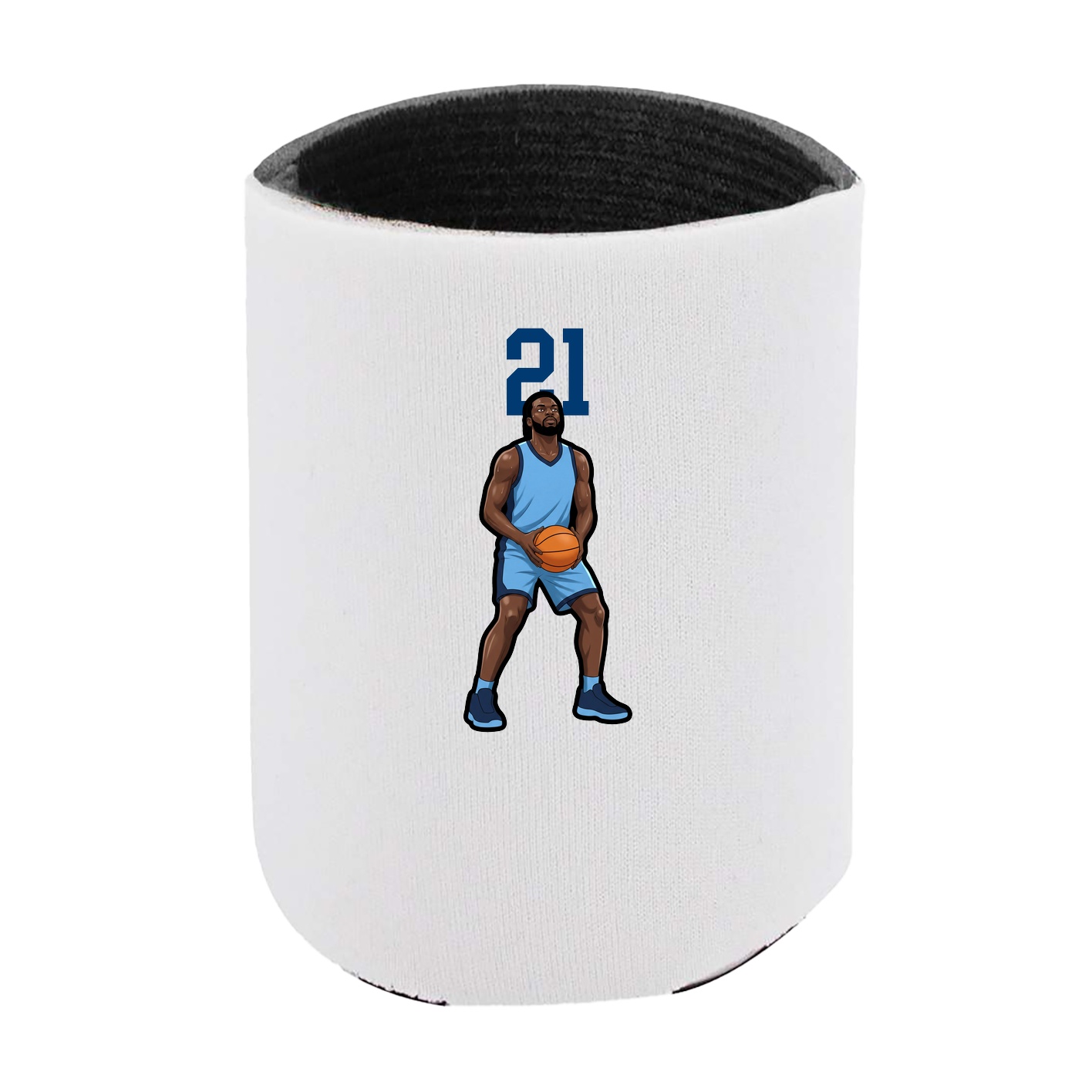 Can Holder — Number Top in White