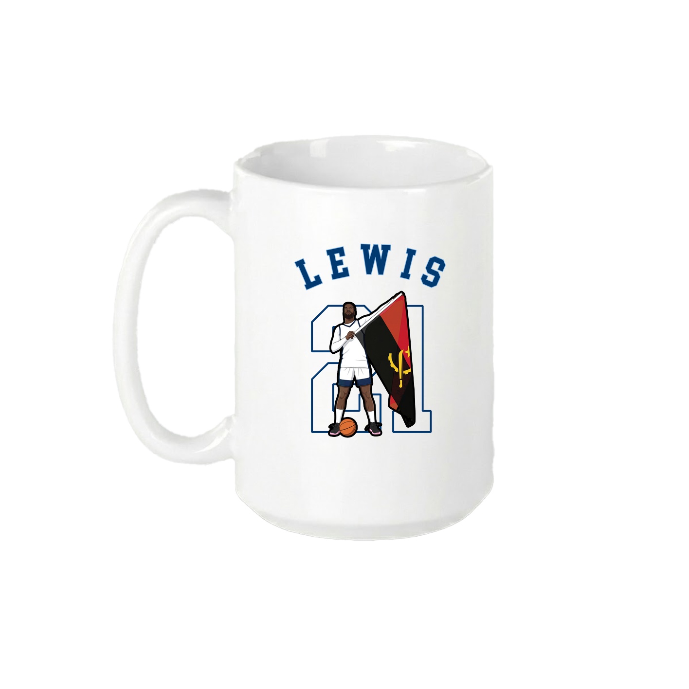 15oz Coffee Mug — Shirsey Arch in White