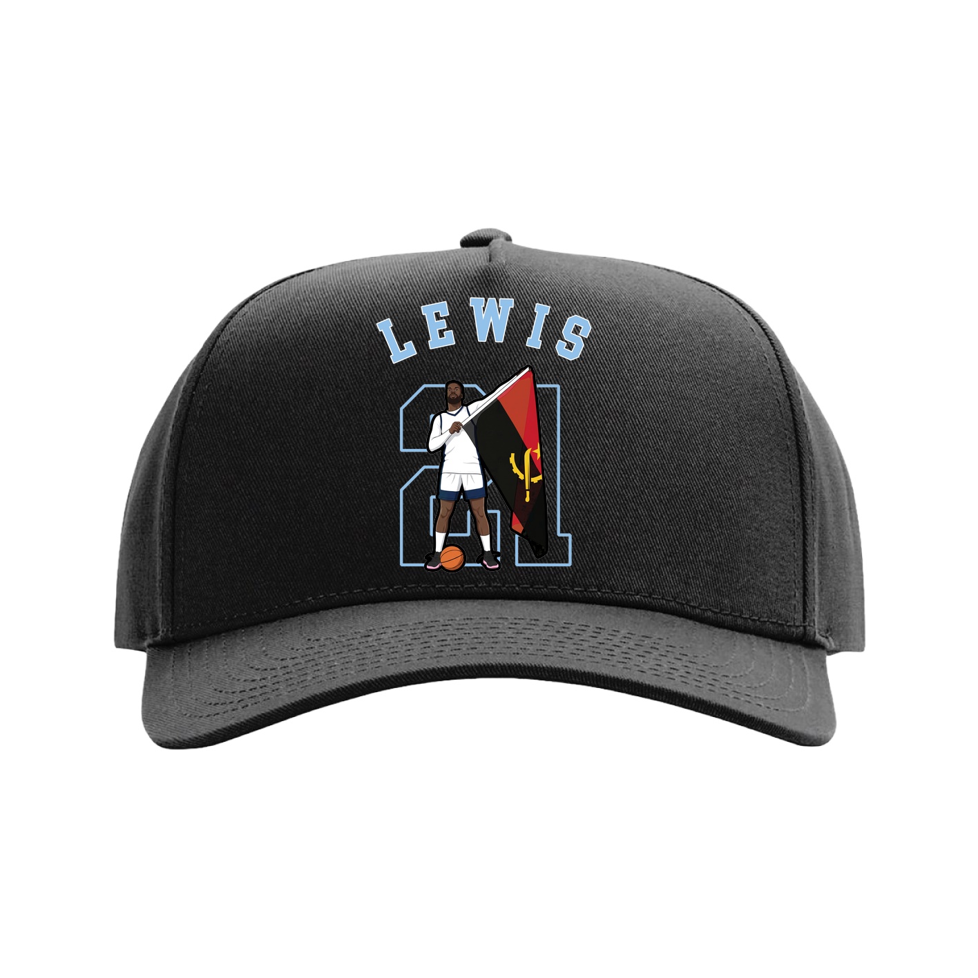 Full Fabric Five-Panel Champ Cap
