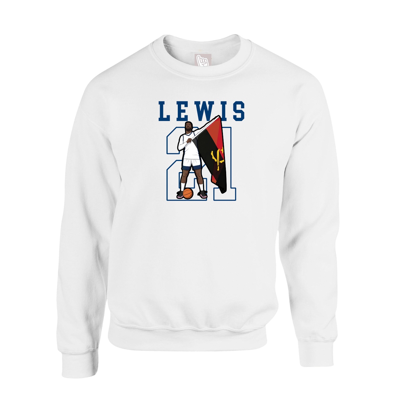 Fleece Crew — Shirsey in White