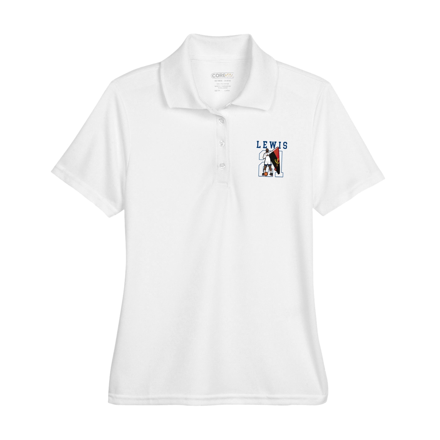Womens Performance Polo — Shirsey in White