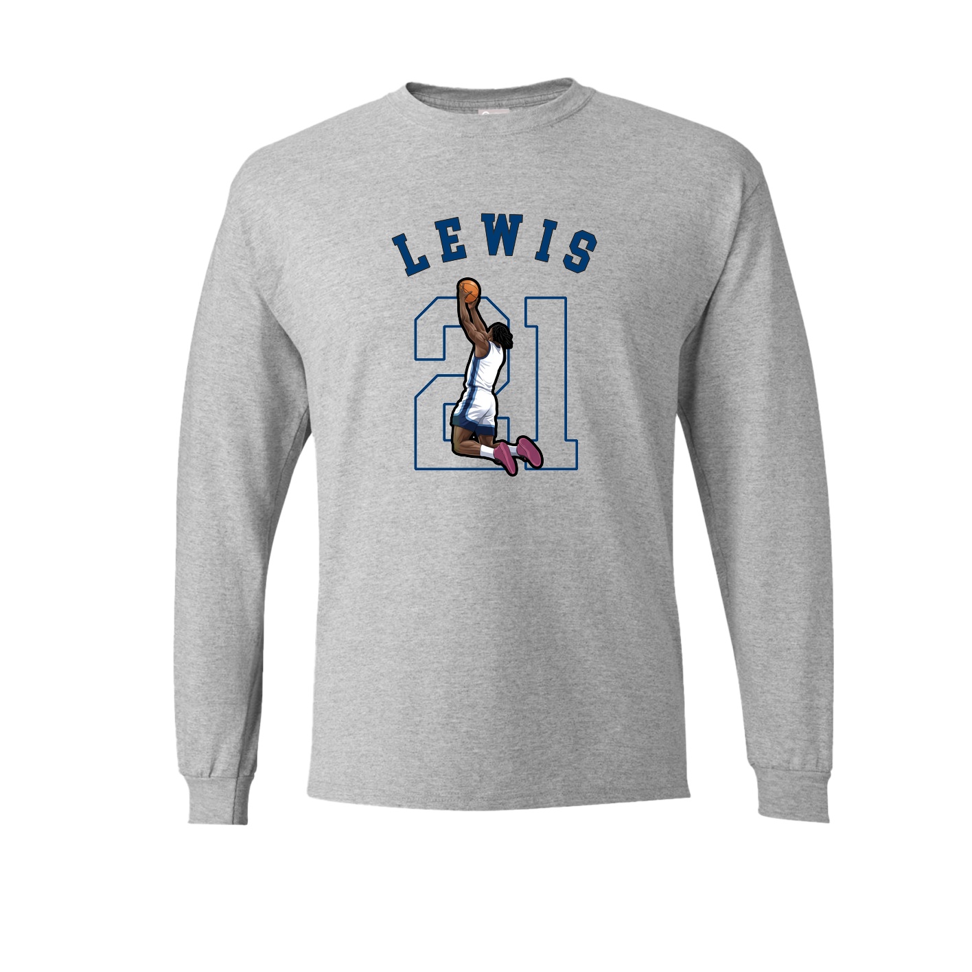 Long Sleeve Tee — Shirsey Arch in Grey
