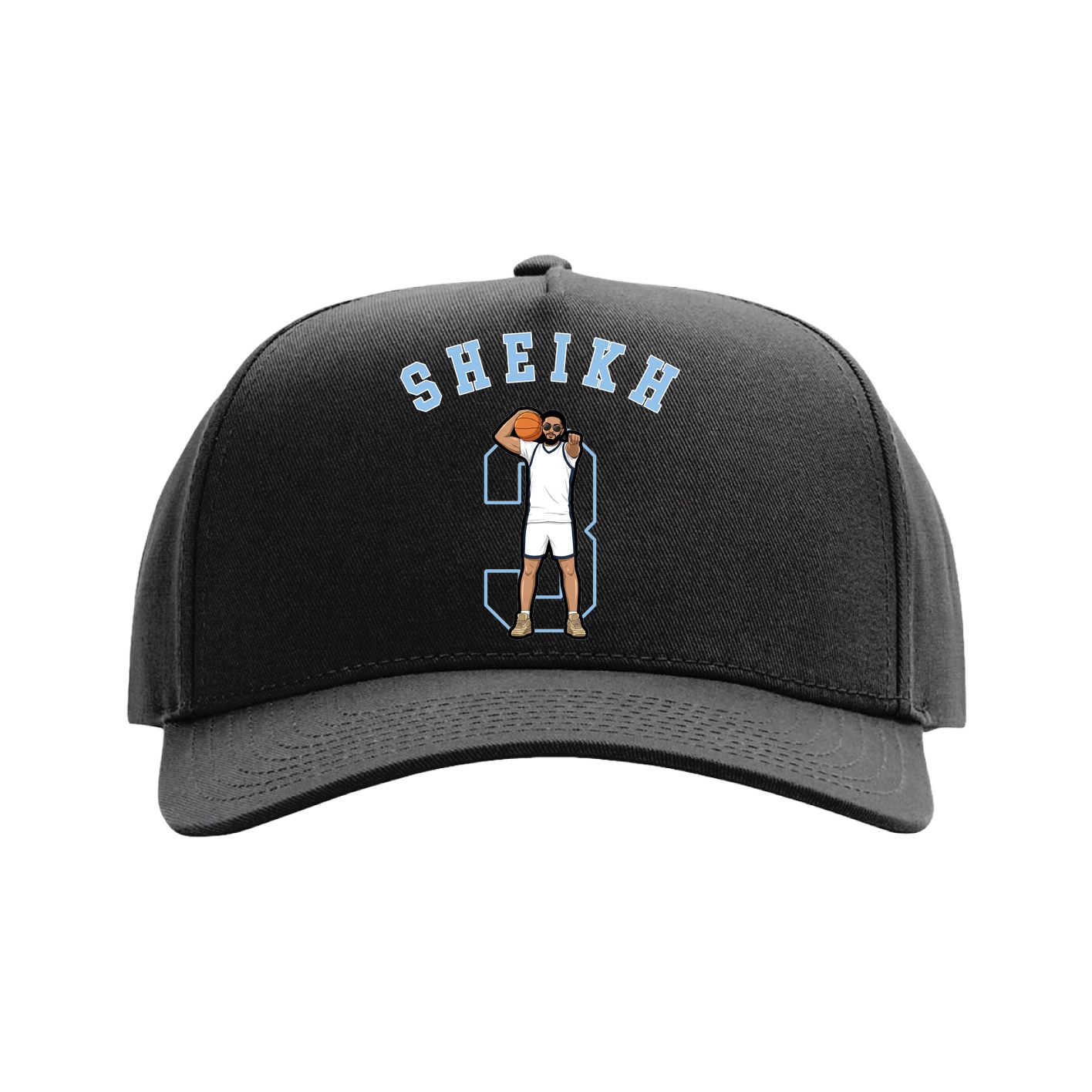 Full Fabric Five-Panel Champ Cap