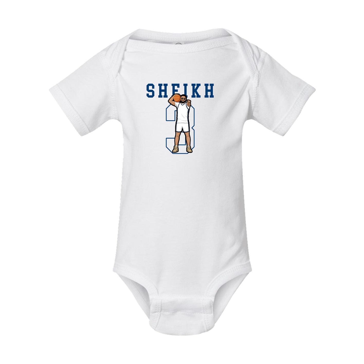 Baby Onesie — Shirsey in White