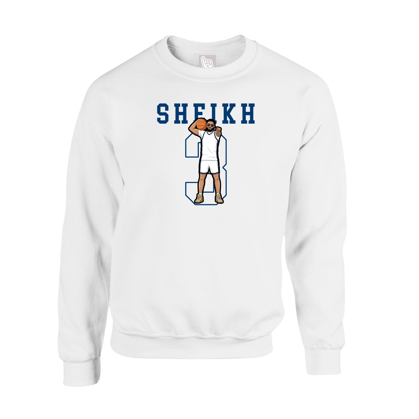 Fleece Crew — Shirsey in White