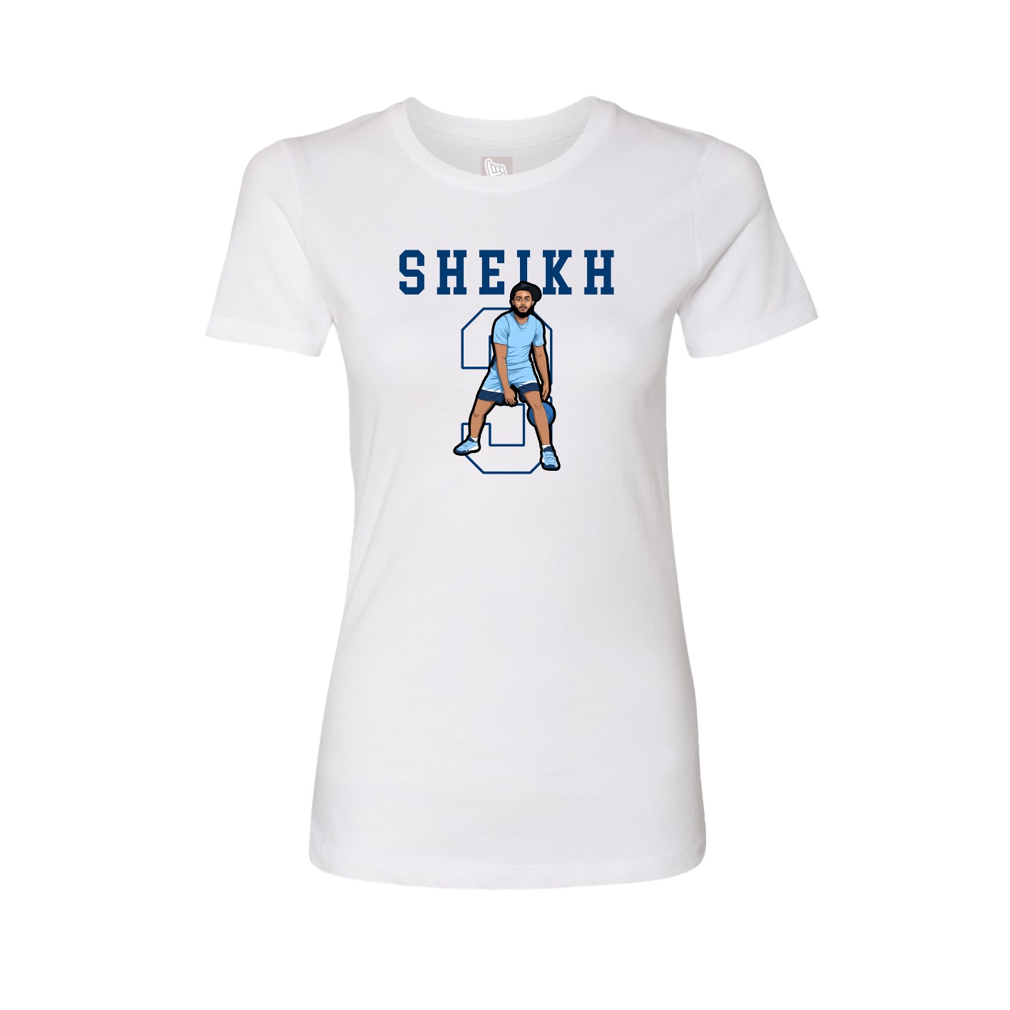 Fitted Women's Tee — Shirsey in White