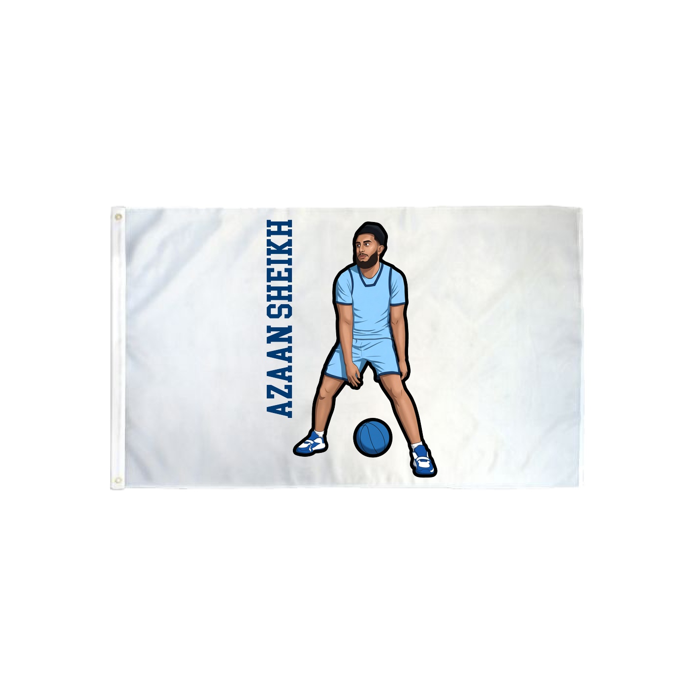 3x5 Flag — Name Vertical in Classic