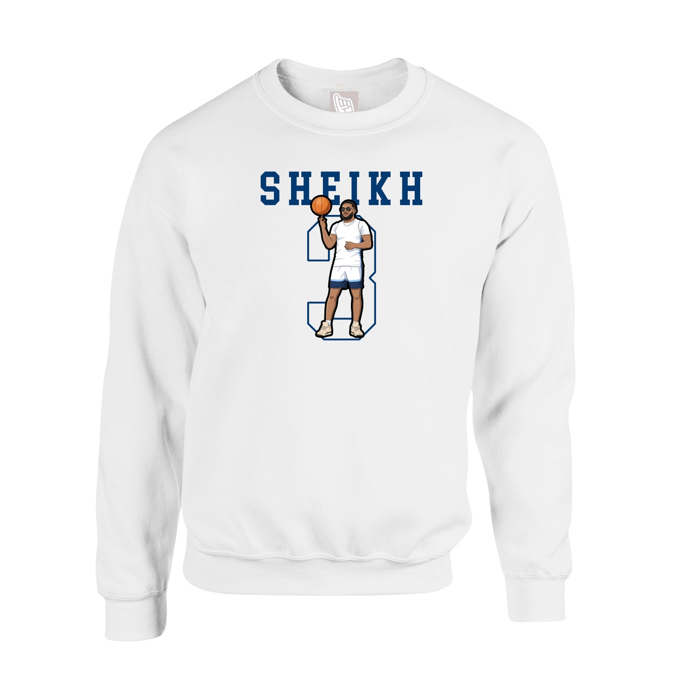 Fleece Crew — Shirsey in White
