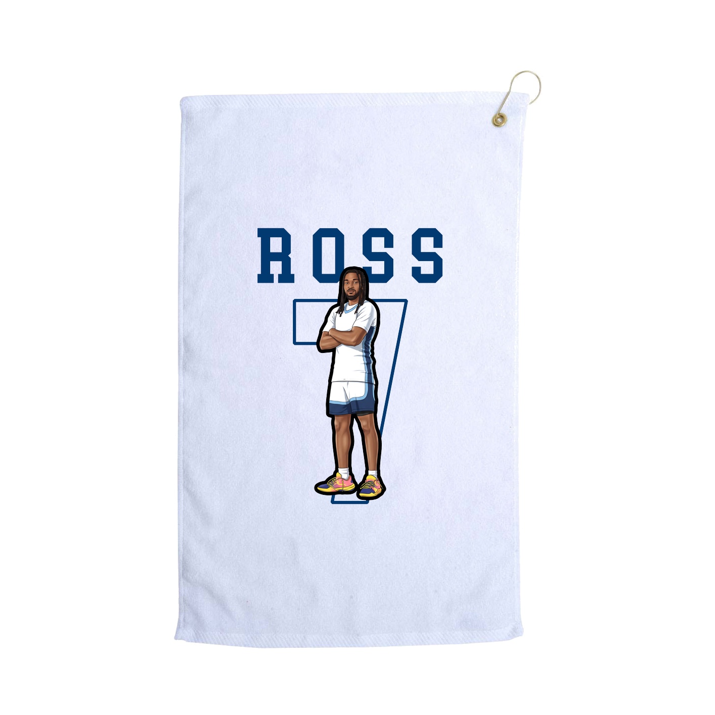 Golf Towel — Shirsey in White