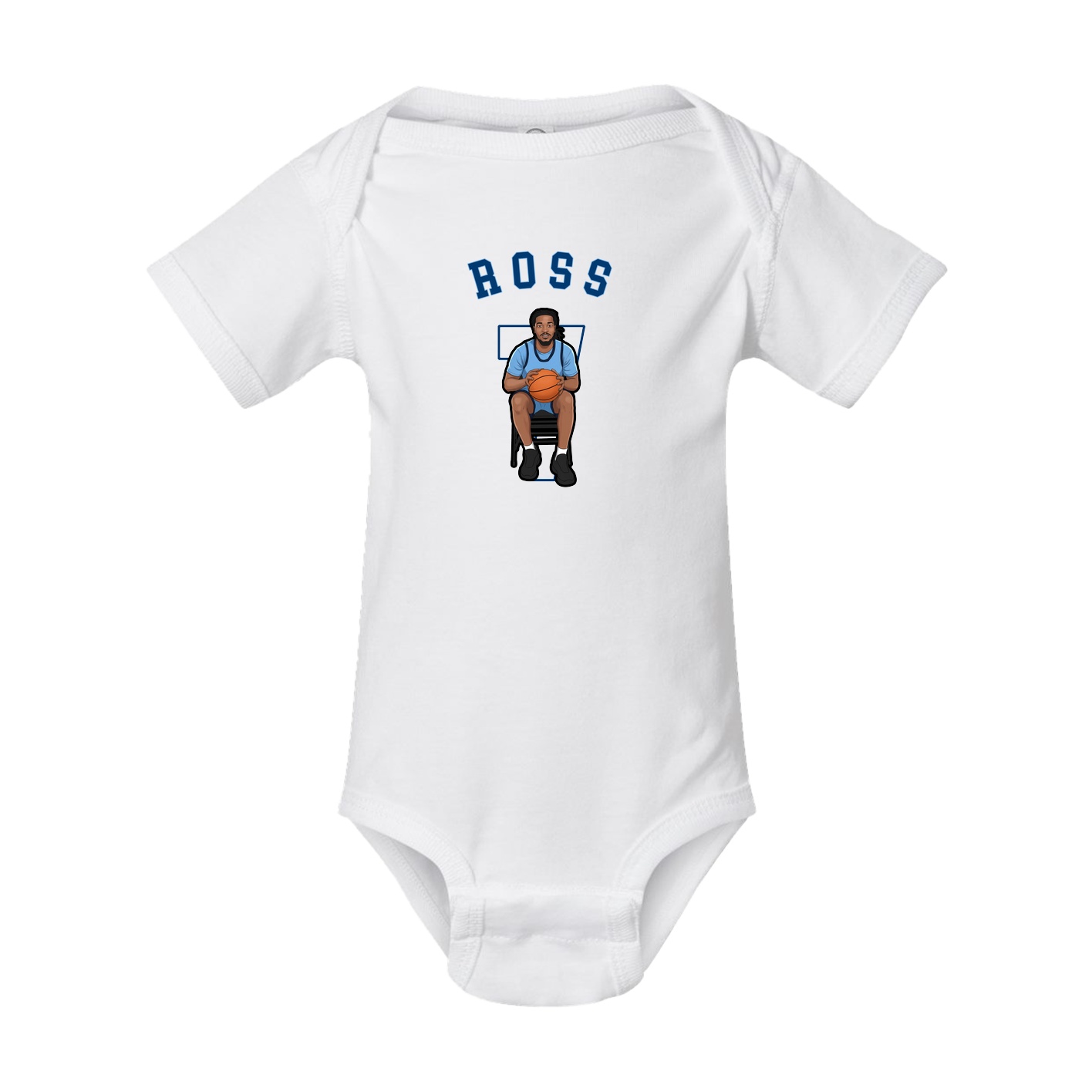 Baby Onesie — Shirsey Arch in White