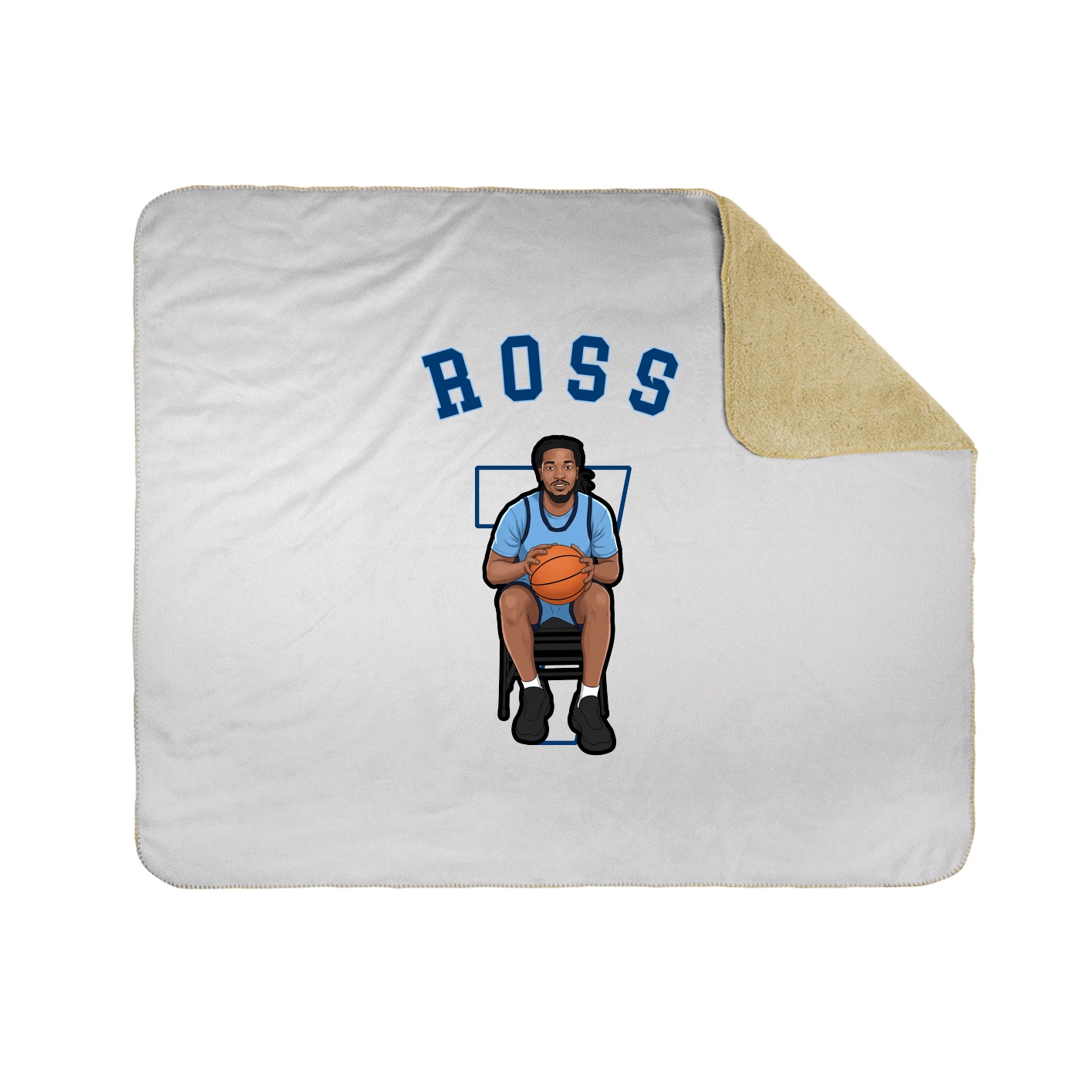 Throw Blanket — Shirsey Arch in White
