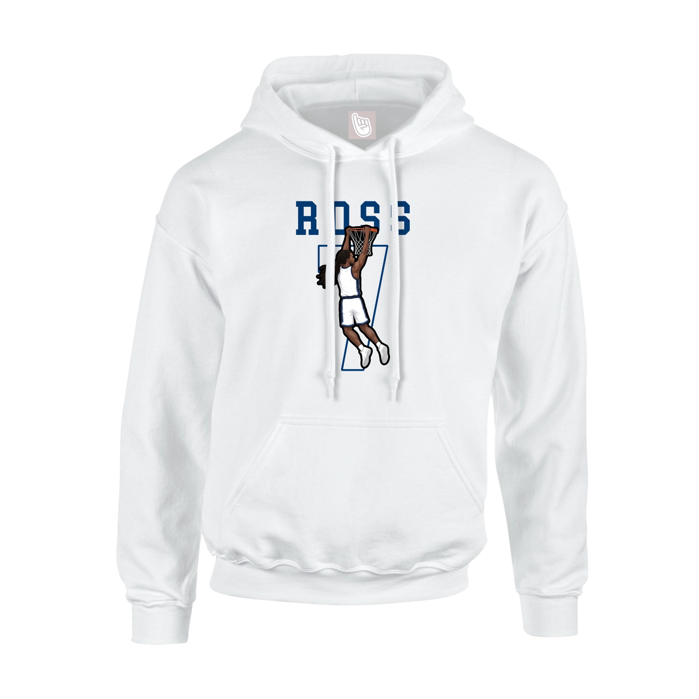Hoodie — Shirsey in White