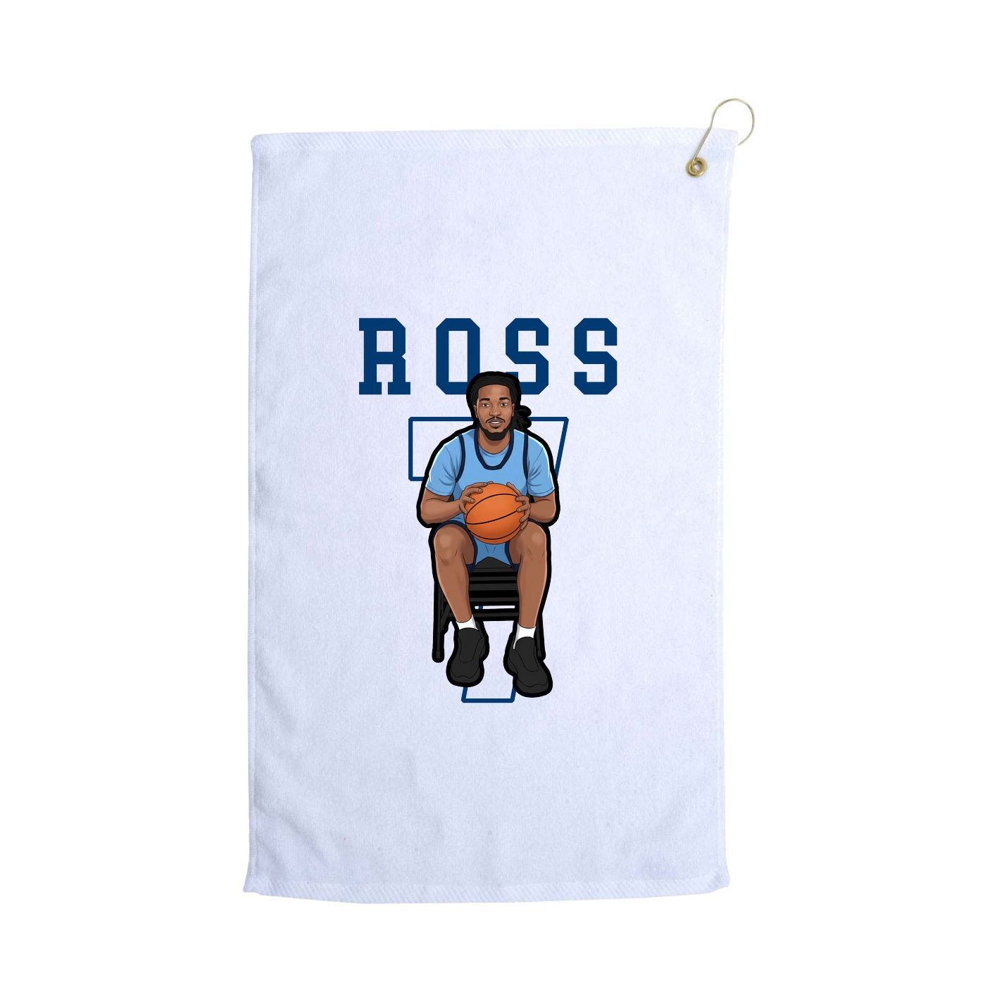 Golf Towel — Shirsey in White