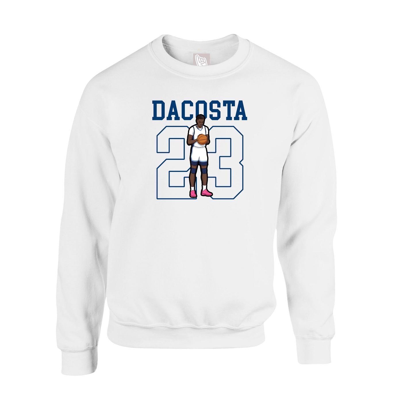 Fleece Crew — Shirsey in White