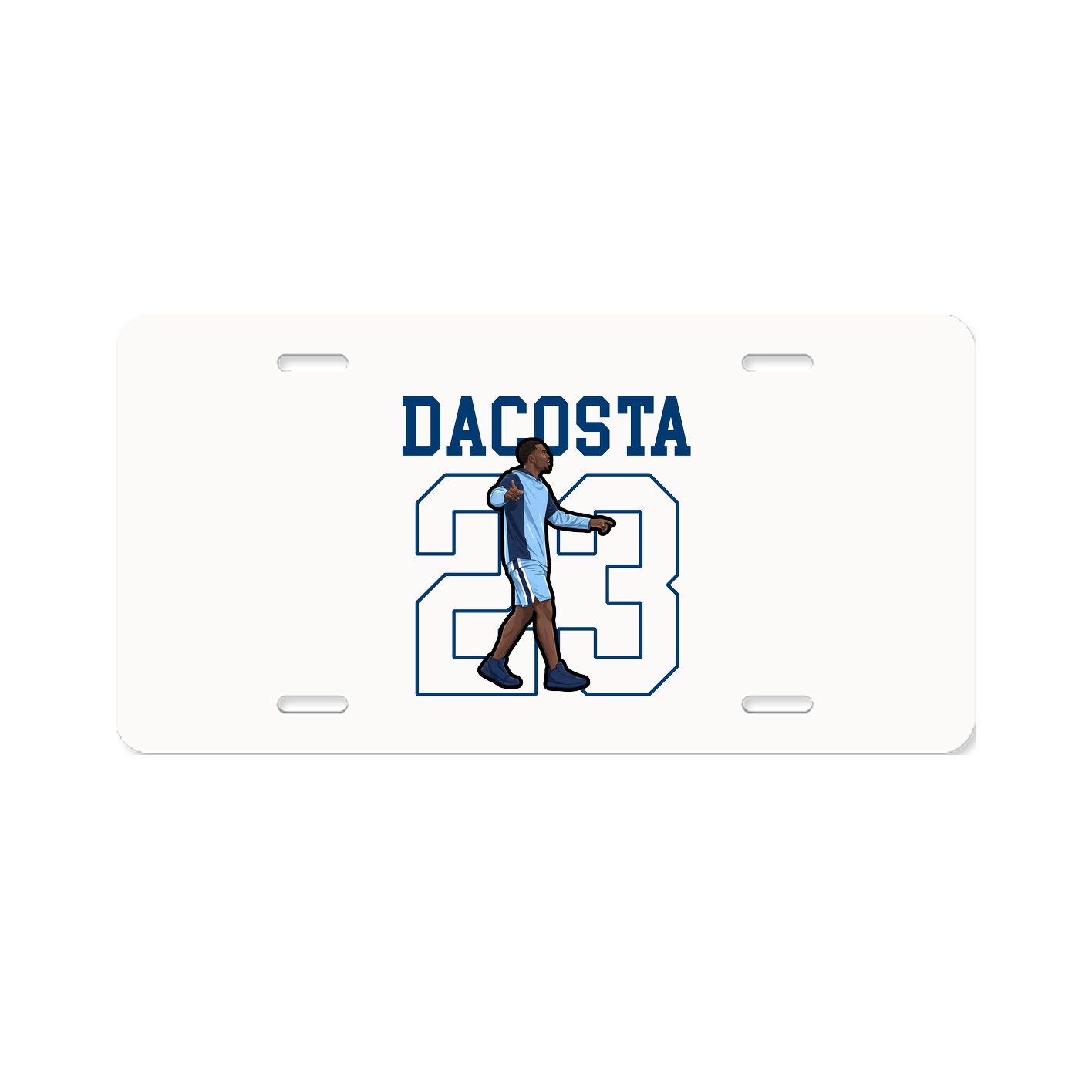 License Plate — Shirsey in Classic