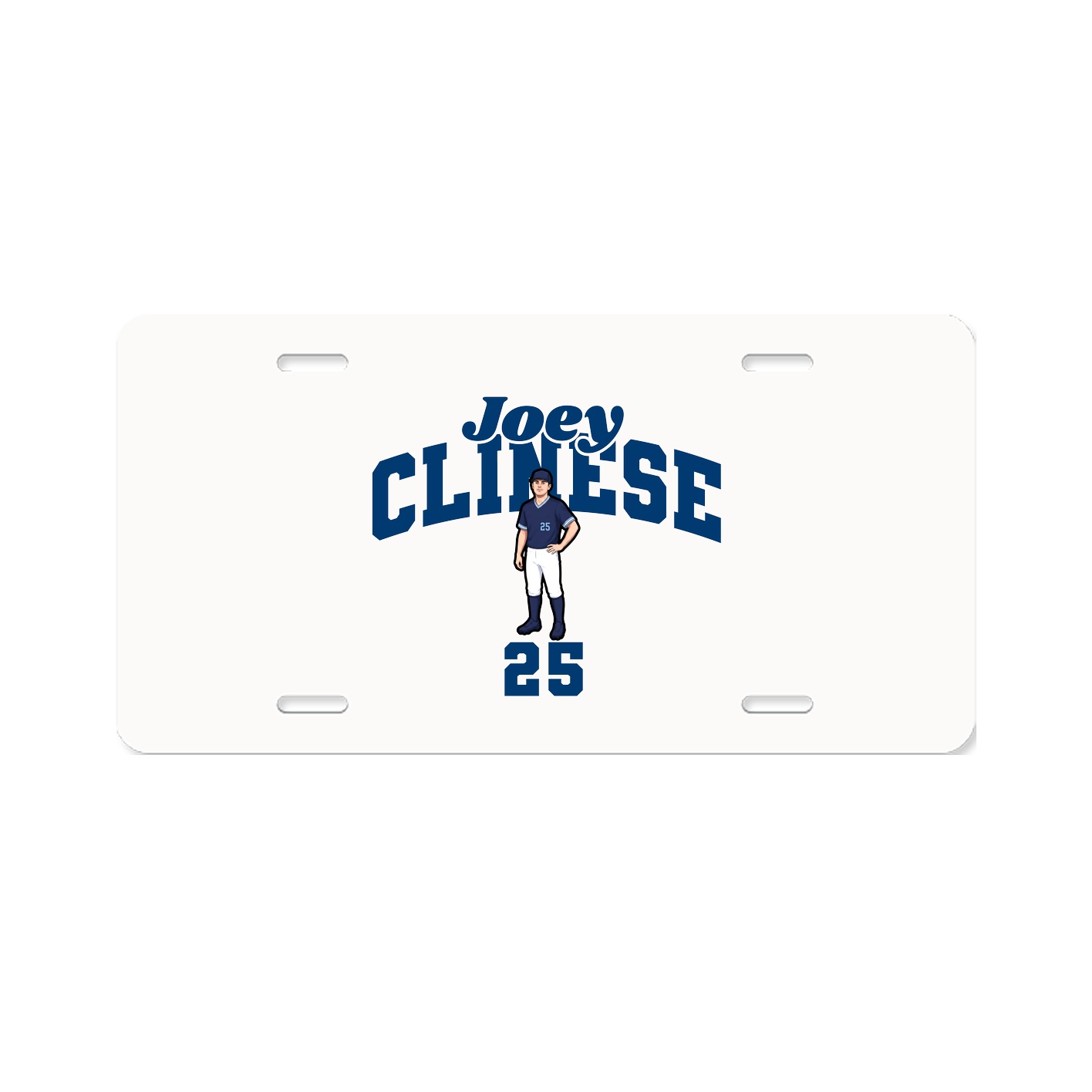 License Plate — Signature Arch in Classic