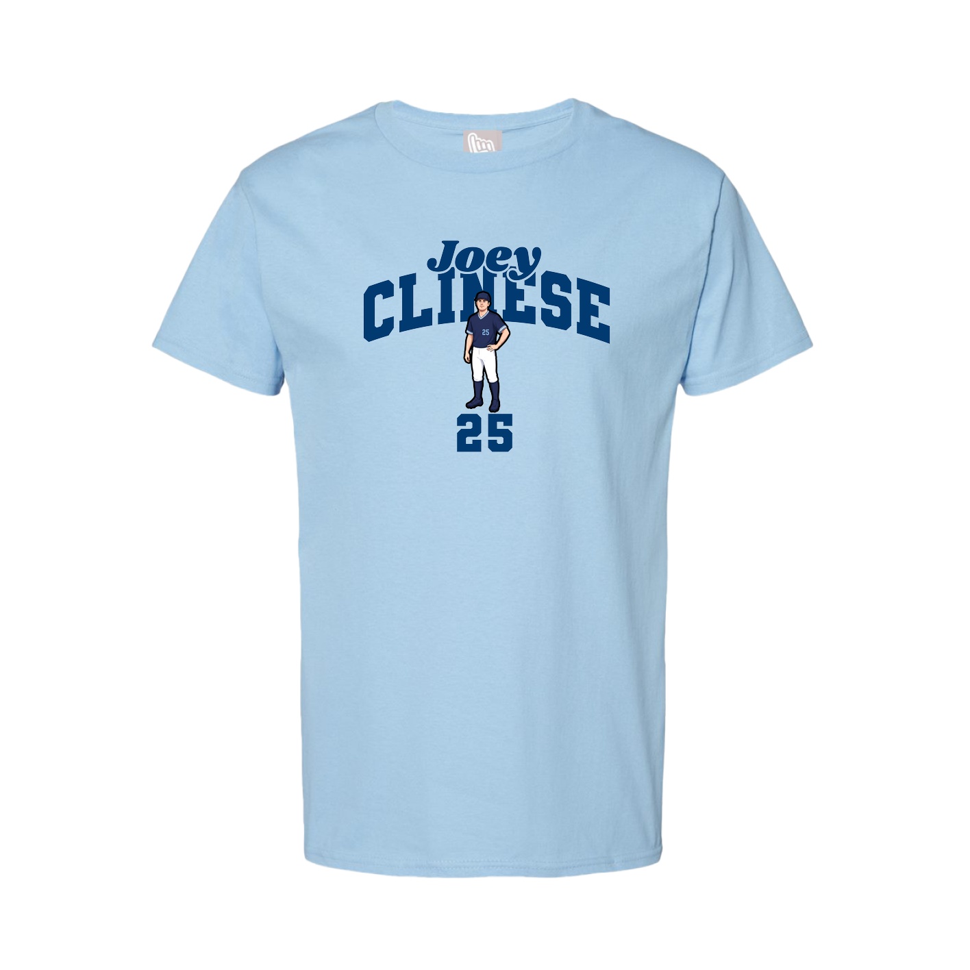 Tee — Signature Arch in Light Blue
