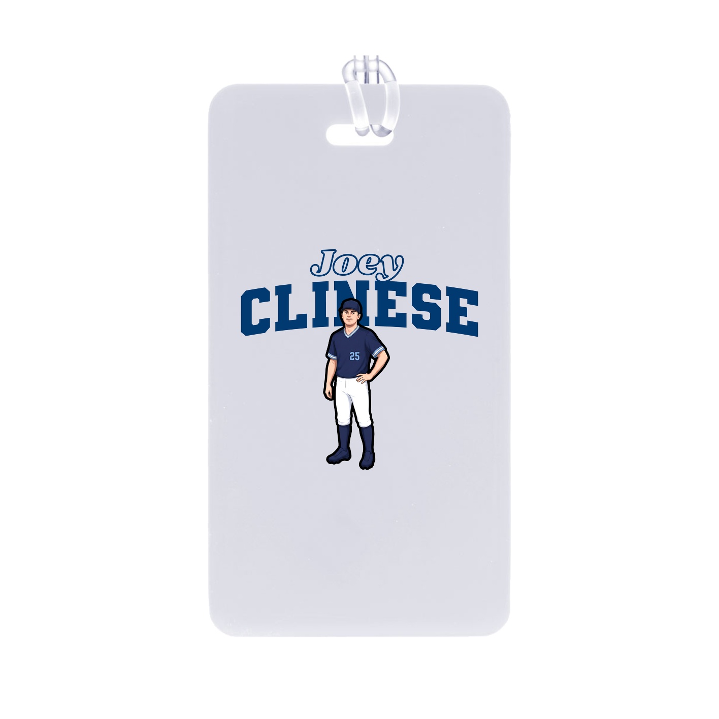 Bag Tag — Name Arch in Classic