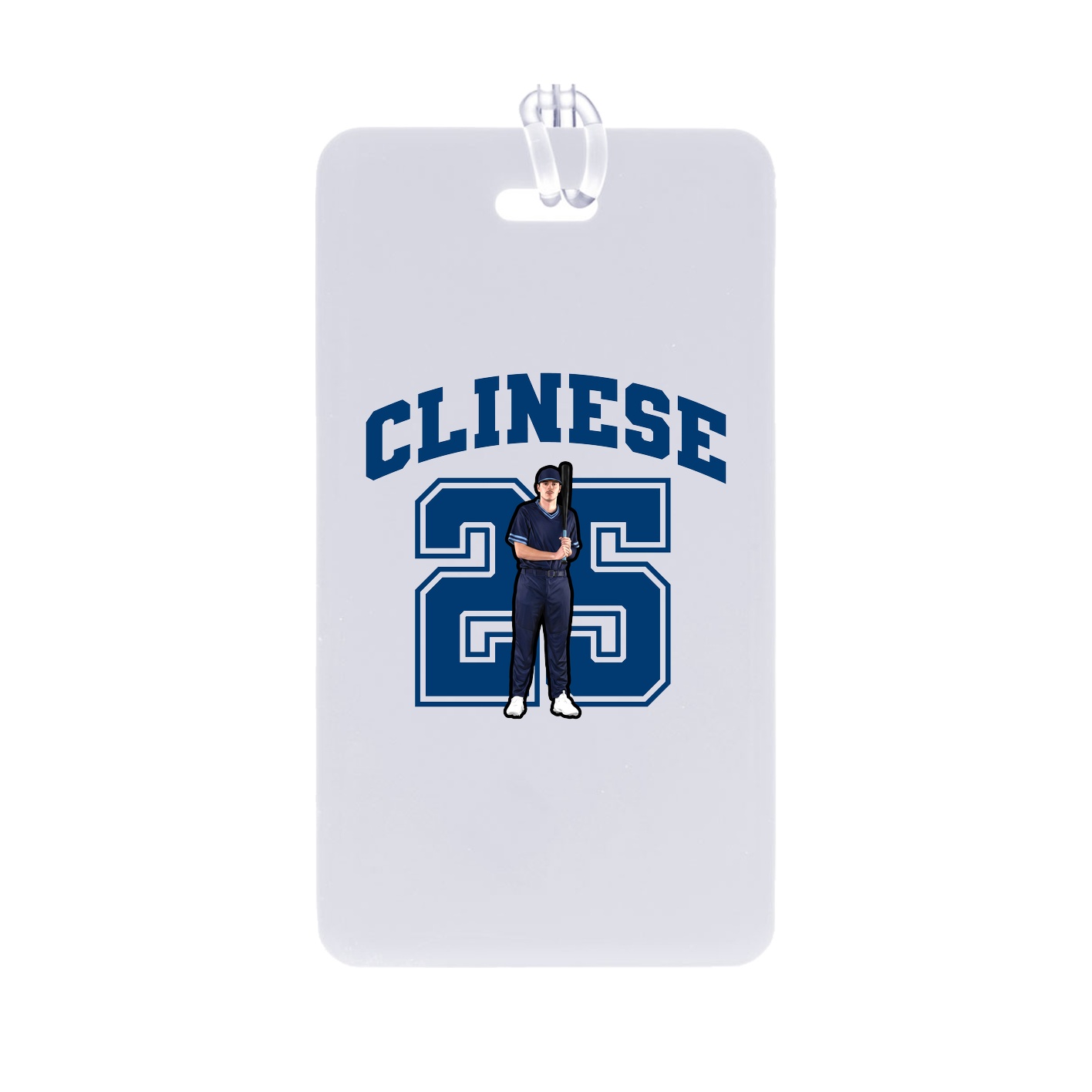 Bag Tag — Number in Classic