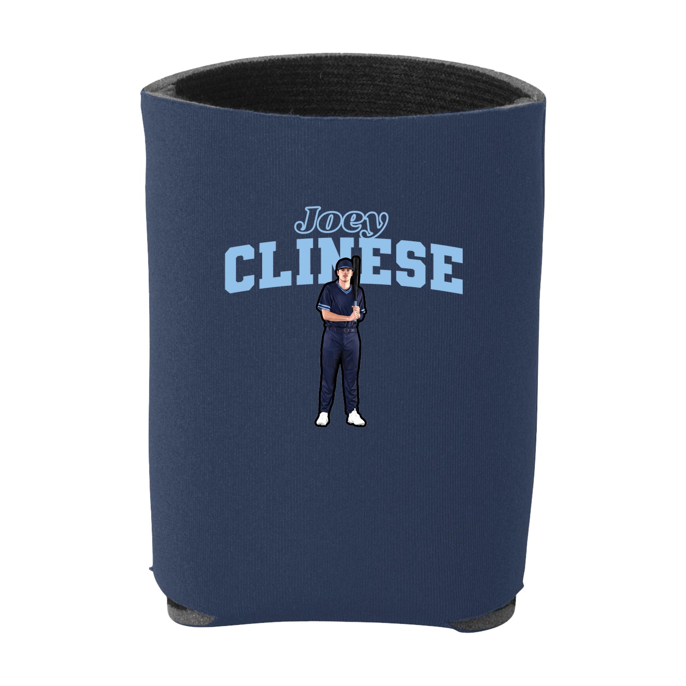 Can Holder — Name Arch in Navy