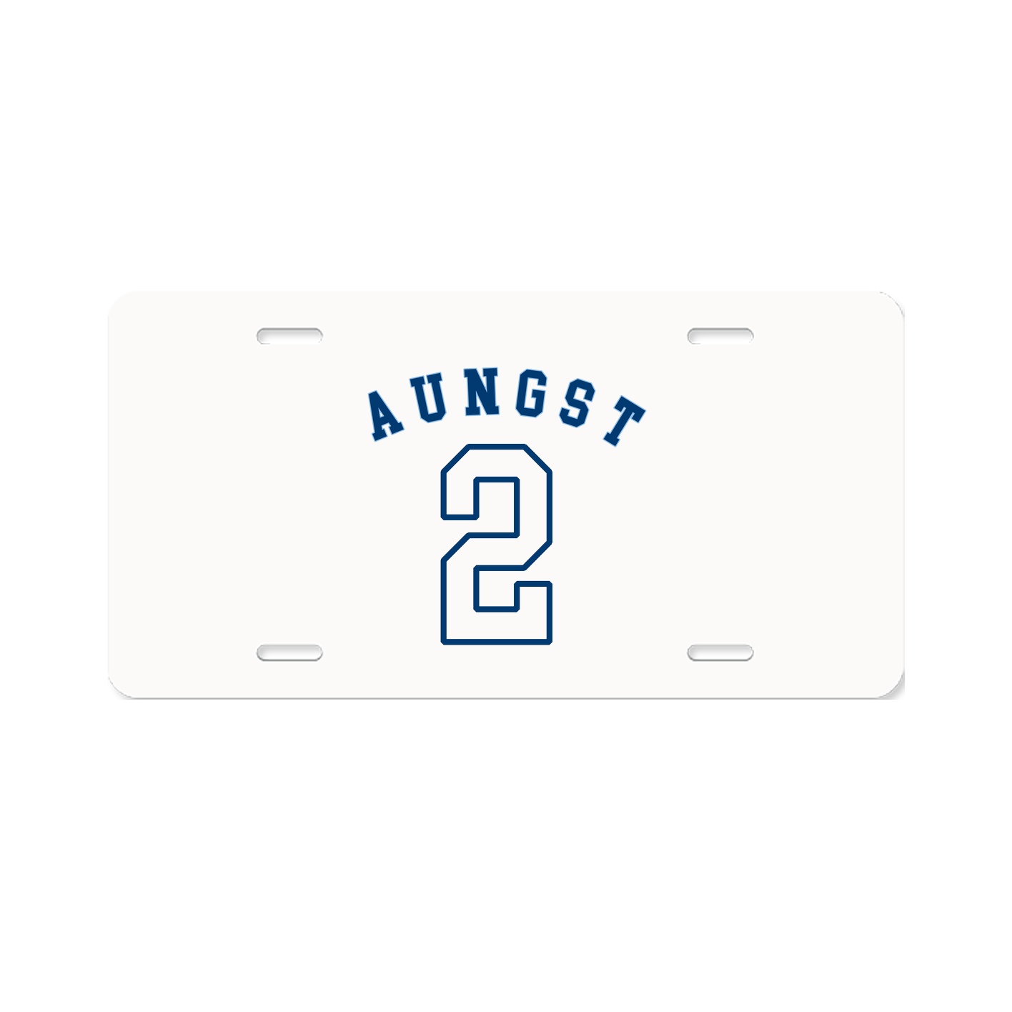 License Plate — Shirsey Arch in Classic