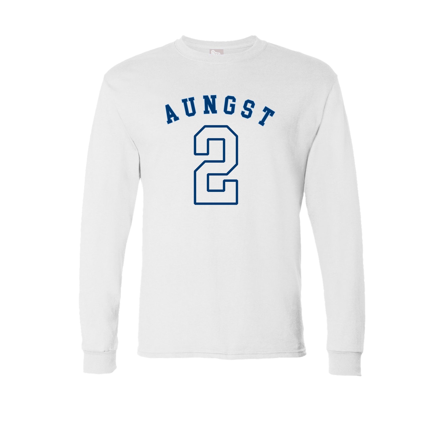 Long Sleeve Tee — Shirsey Arch in White