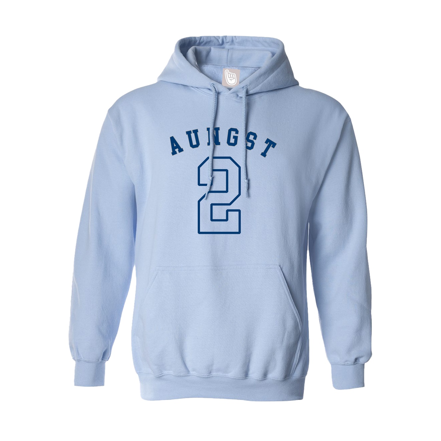 Hoodie — Shirsey Arch in Light Blue