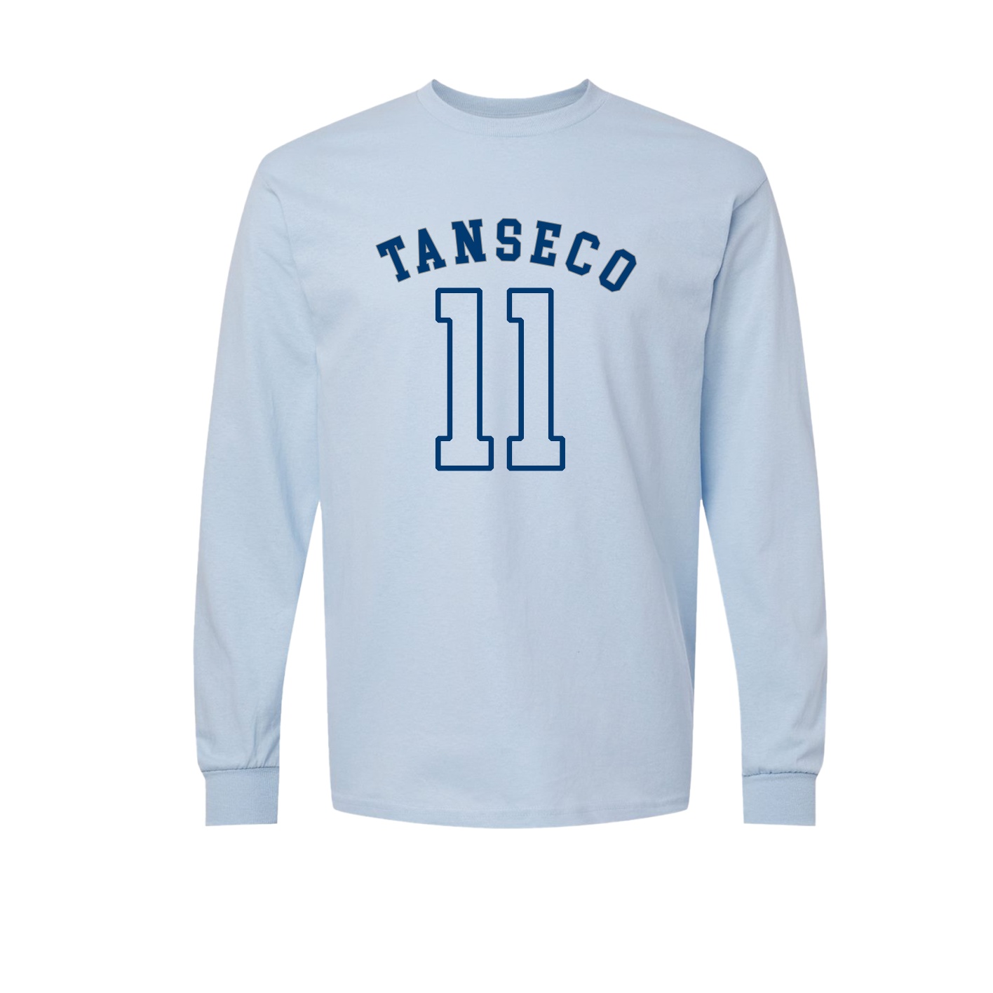 Long Sleeve Tee — Shirsey Arch in Light Blue