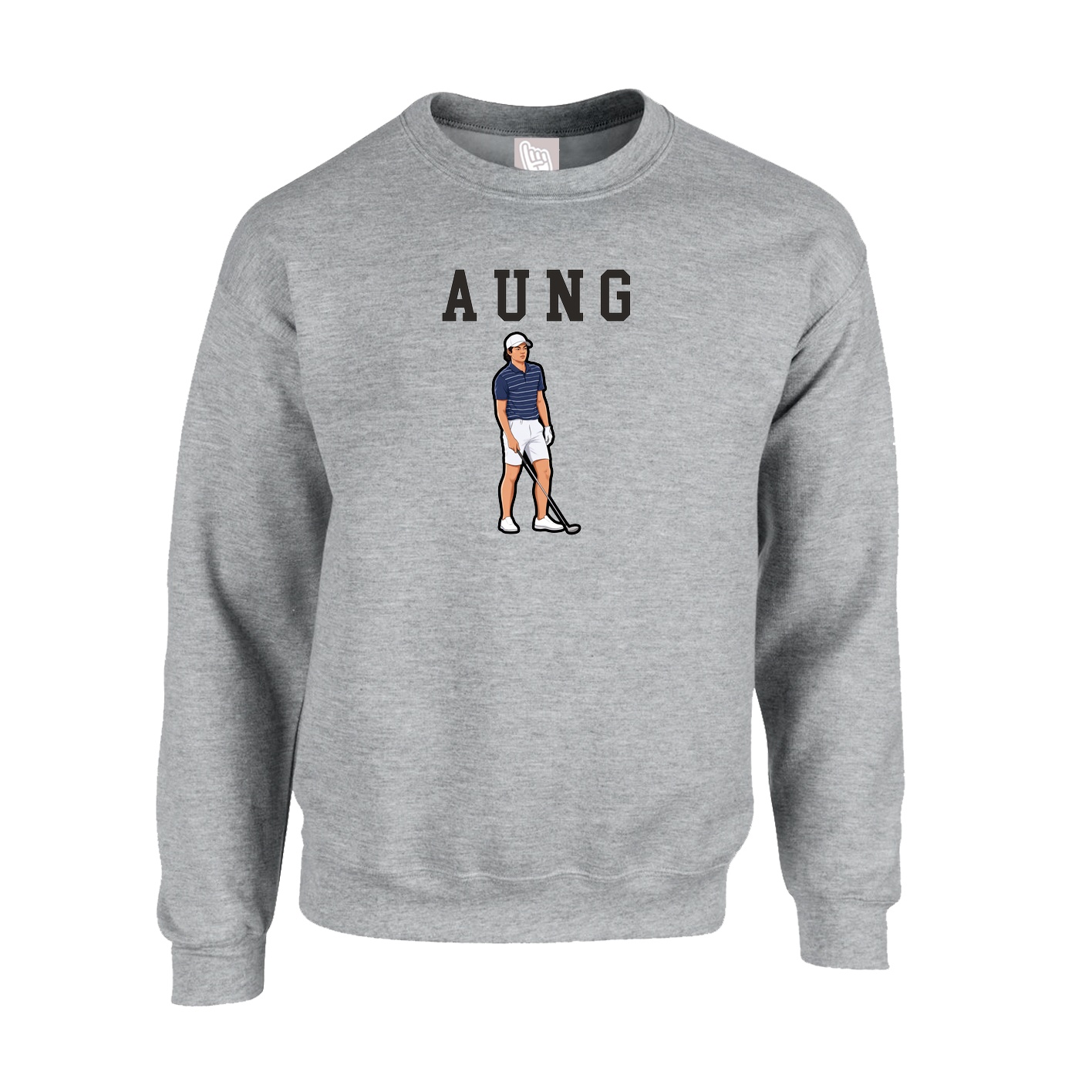 Fleece Crew — Shirsey in Grey