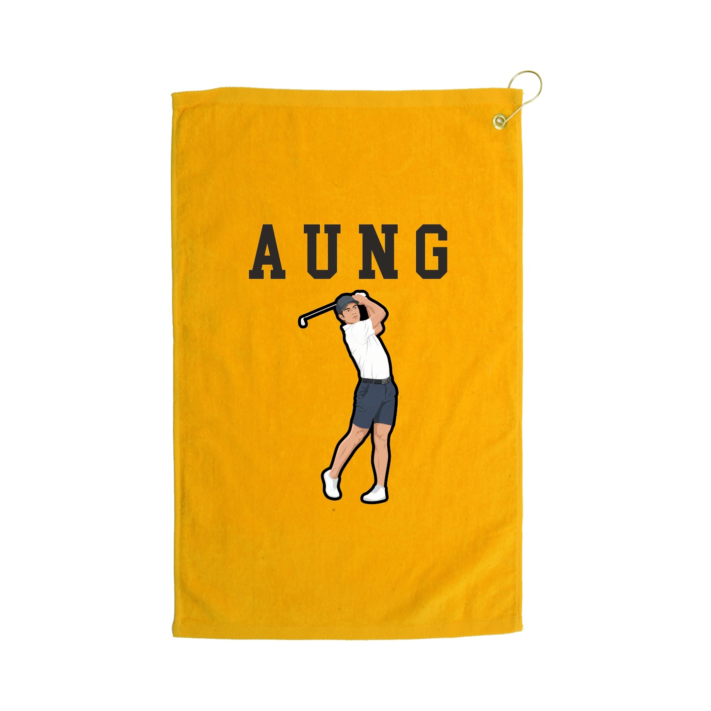 Golf Towel — Shirsey in Gold