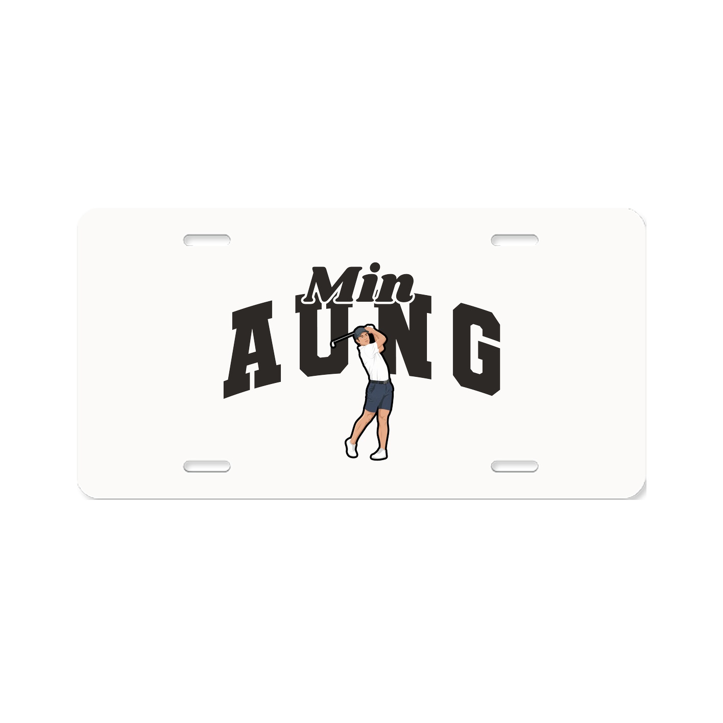 License Plate — Signature Arch in Classic