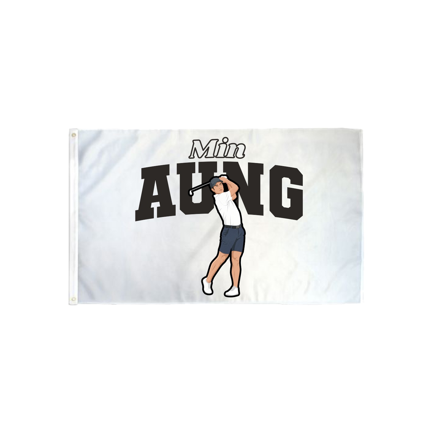 3x5 Flag — Name Arch in Classic