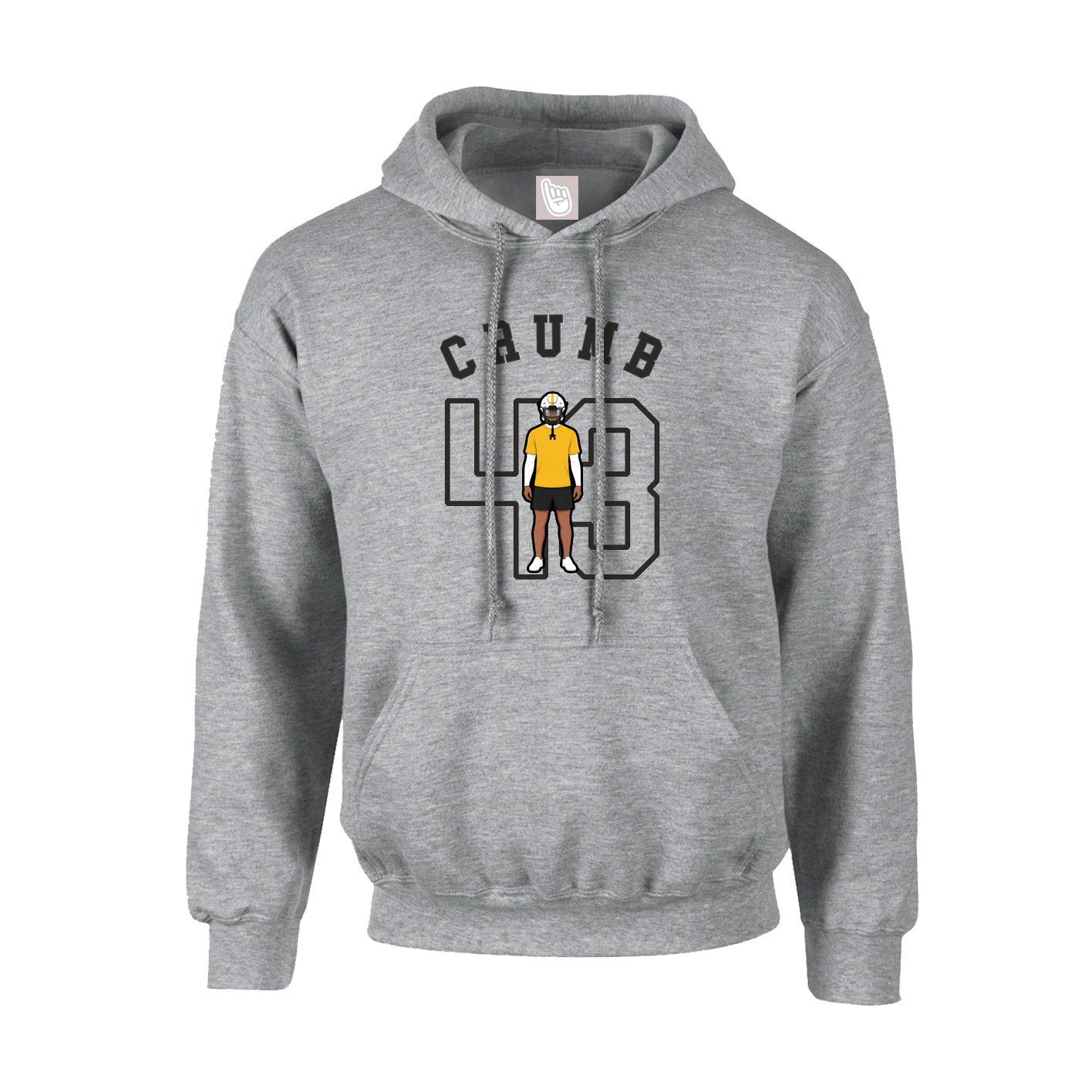 Youth Hoodie — Shirsey Arch in Grey