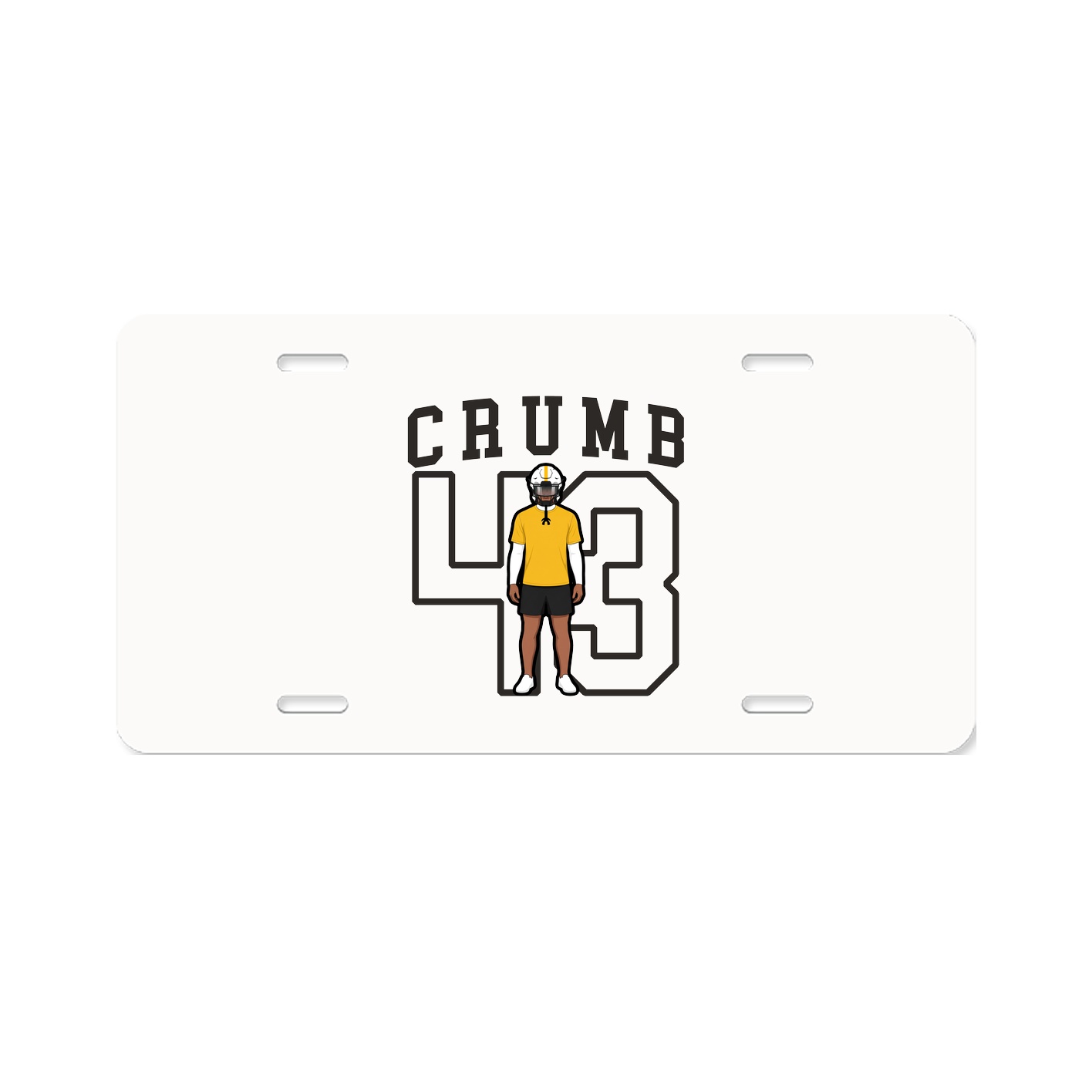 Aluminum License Plate