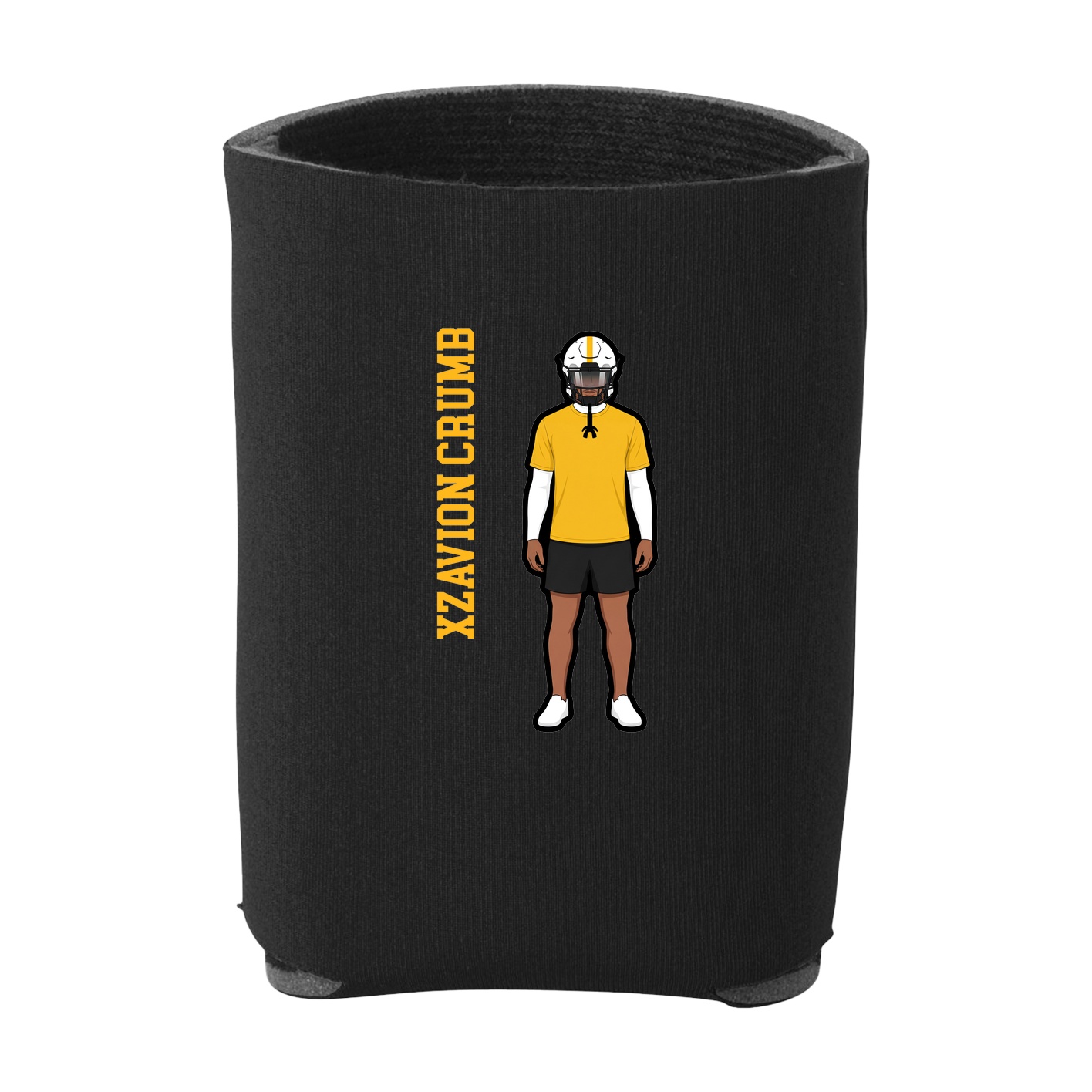 Can Holder — Name Vertical in Black