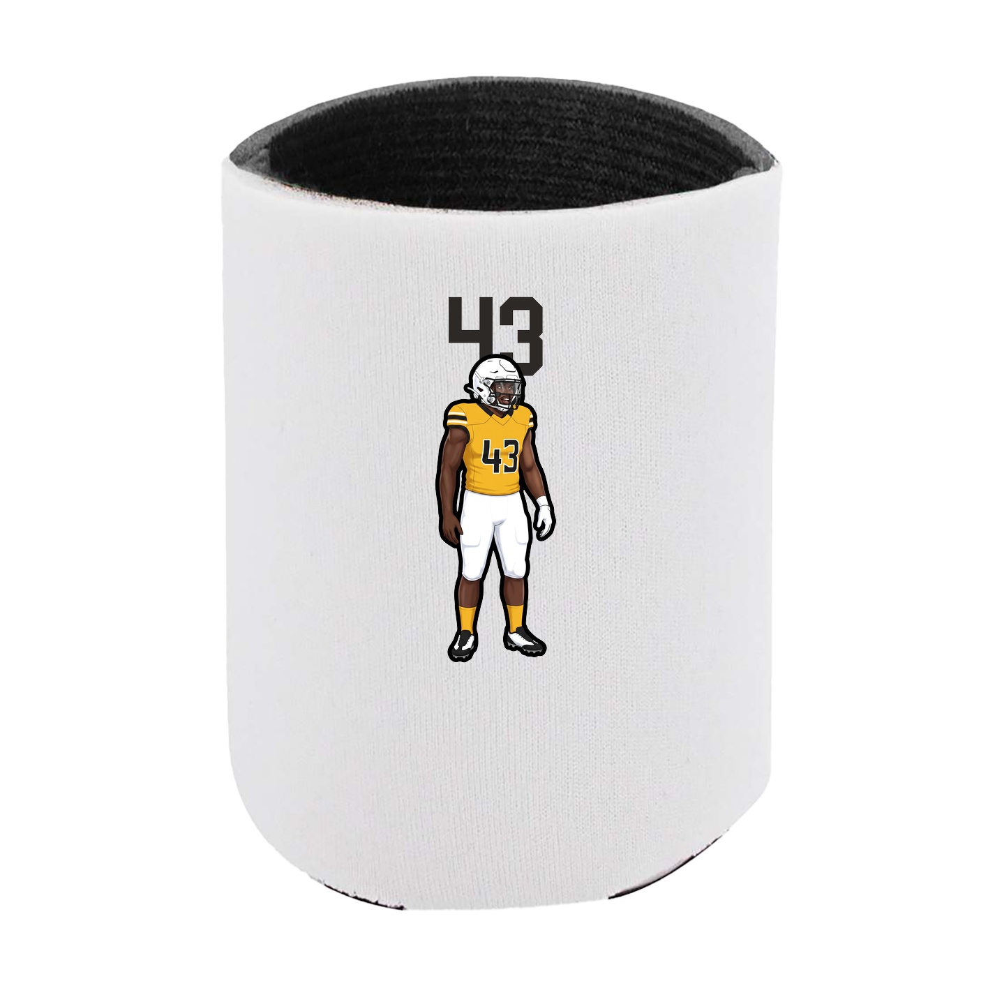 Can Holder — Number Top in White