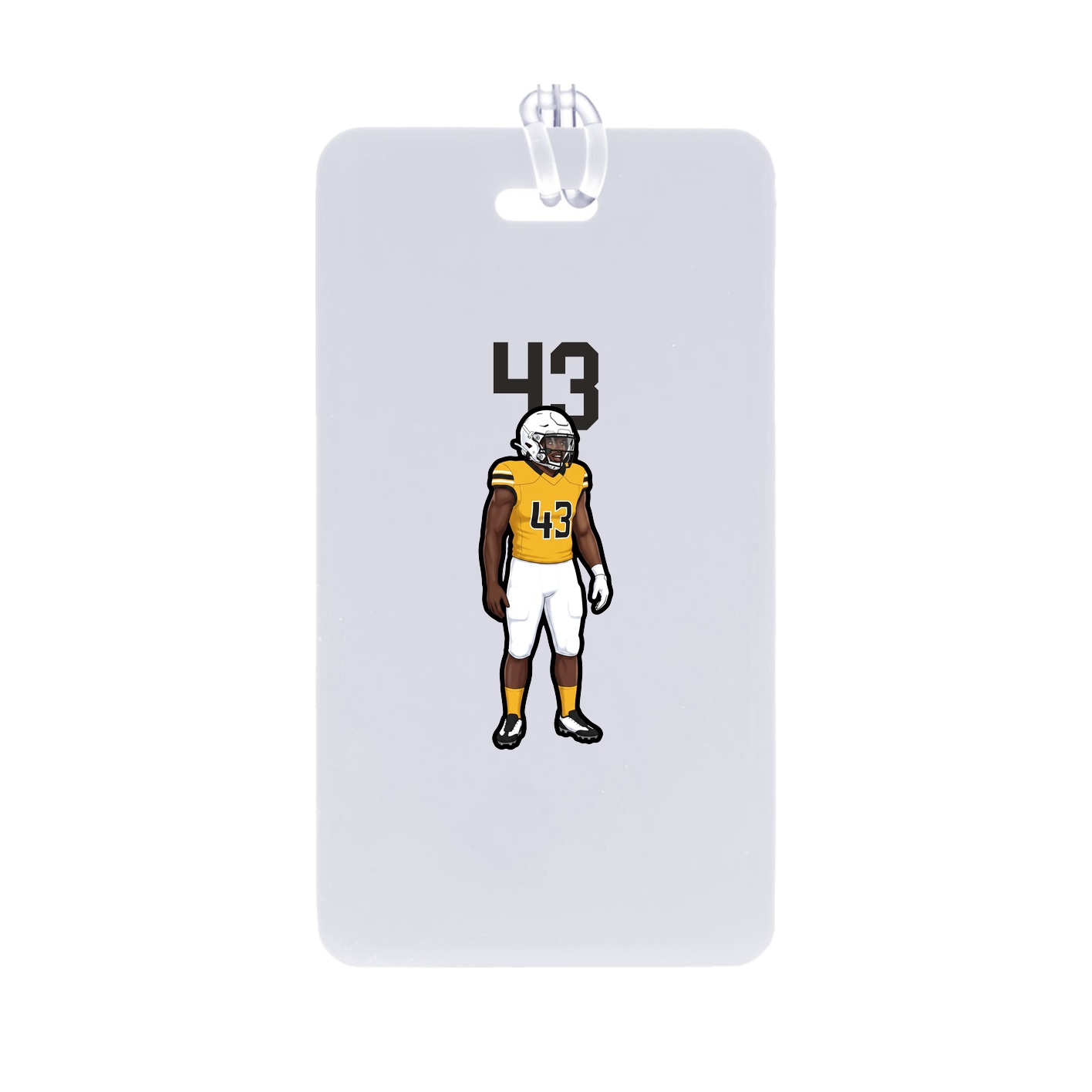 Bag Tag — Number Top in Classic