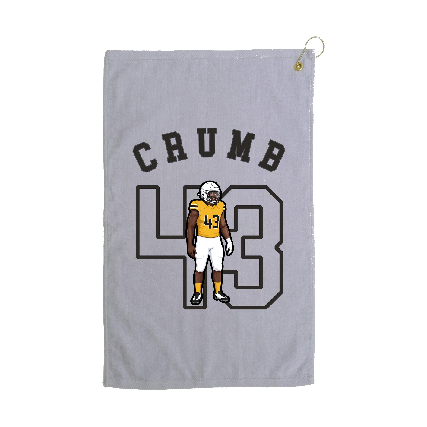 Golf Towel — Shirsey Arch in Grey