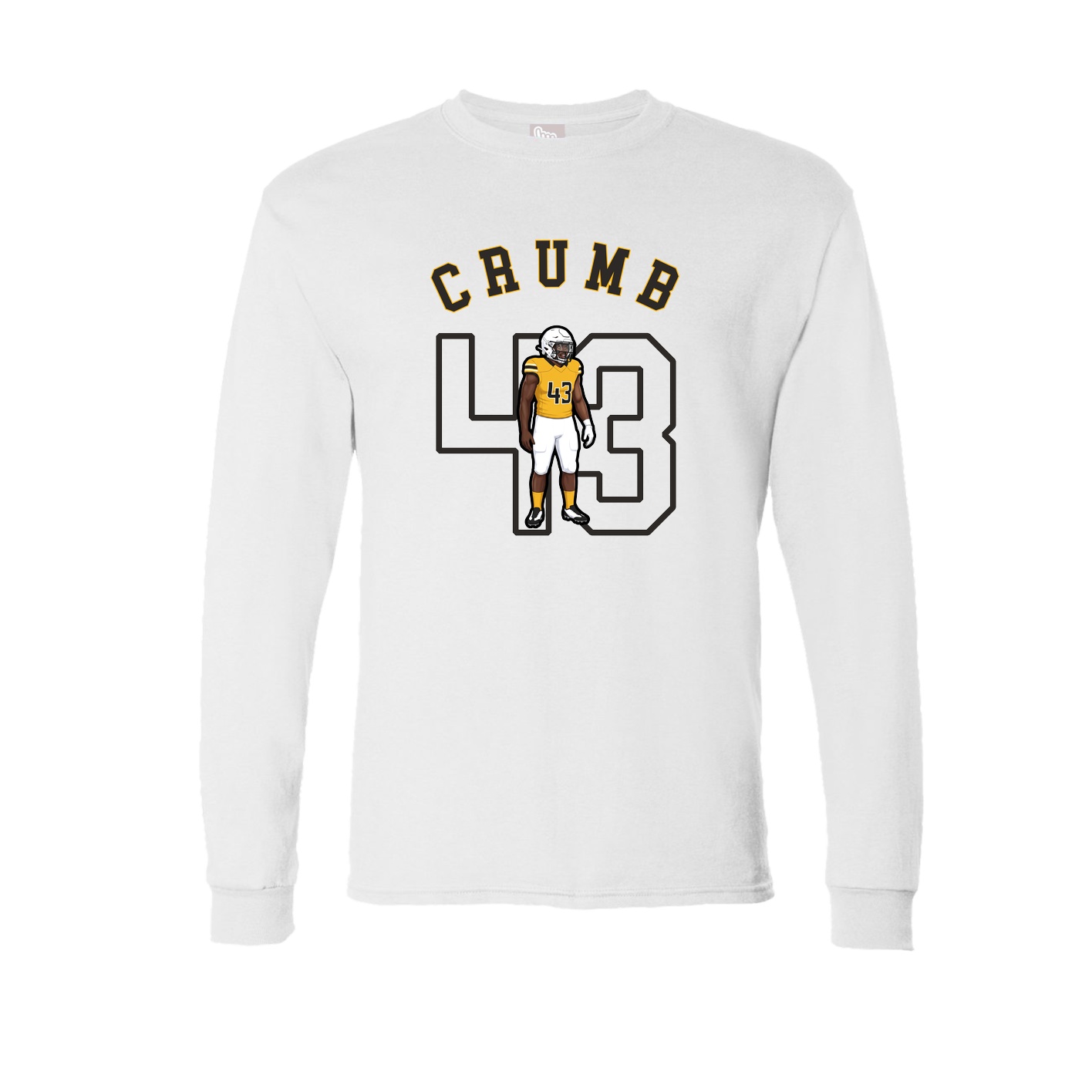 Long Sleeve Tee — Shirsey Arch in White