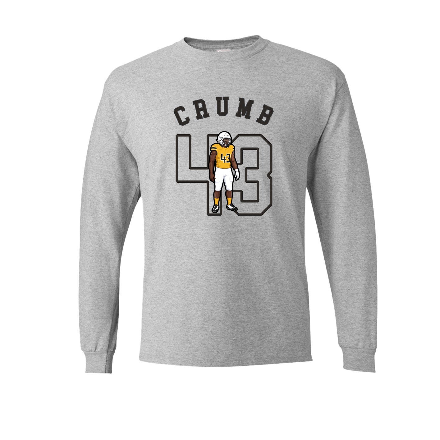 Long Sleeve Tee — Shirsey Arch in Grey