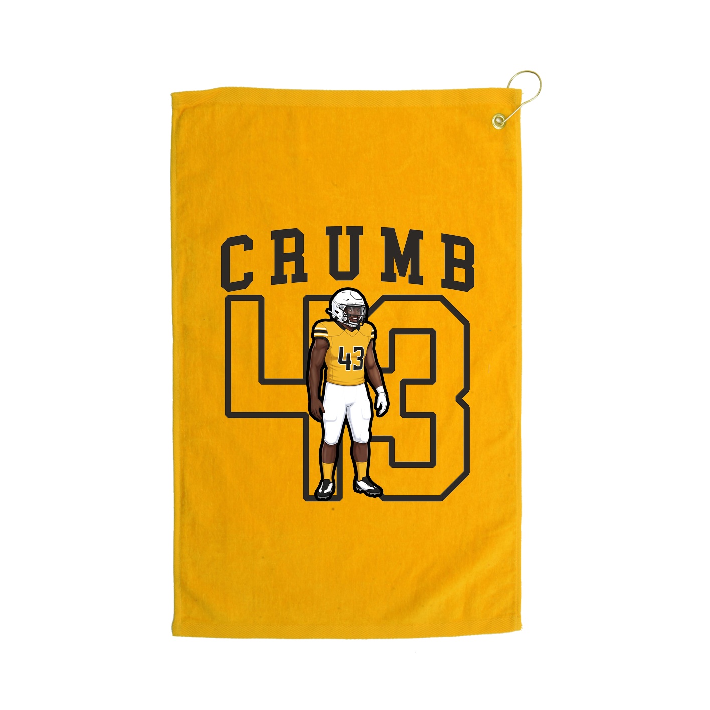 Golf Towel — Shirsey in Gold