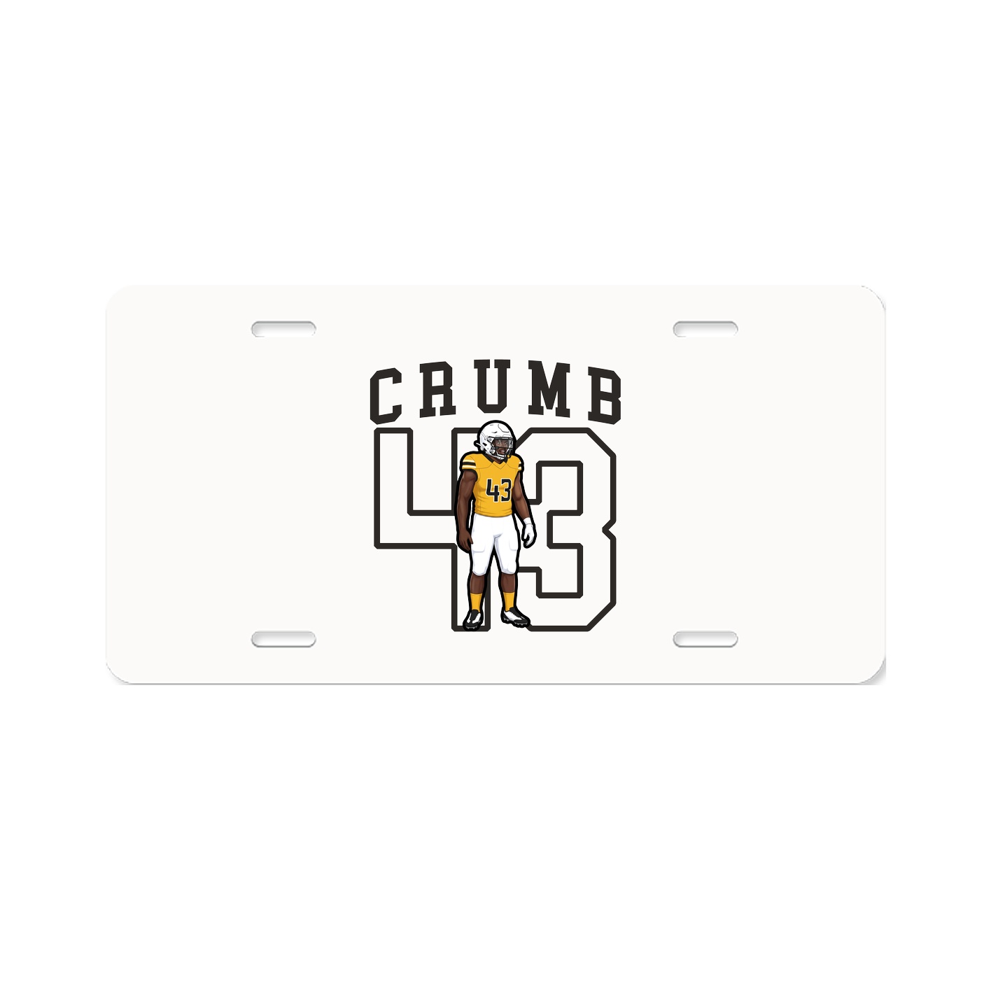 License Plate — Shirsey in Classic