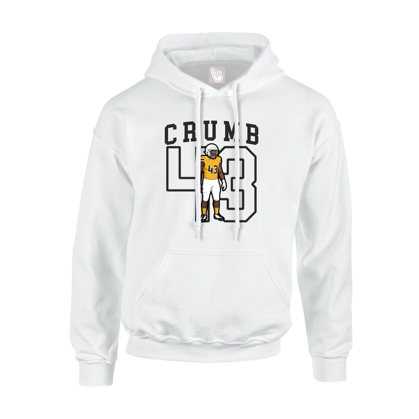 Youth Hoodie — Shirsey in White