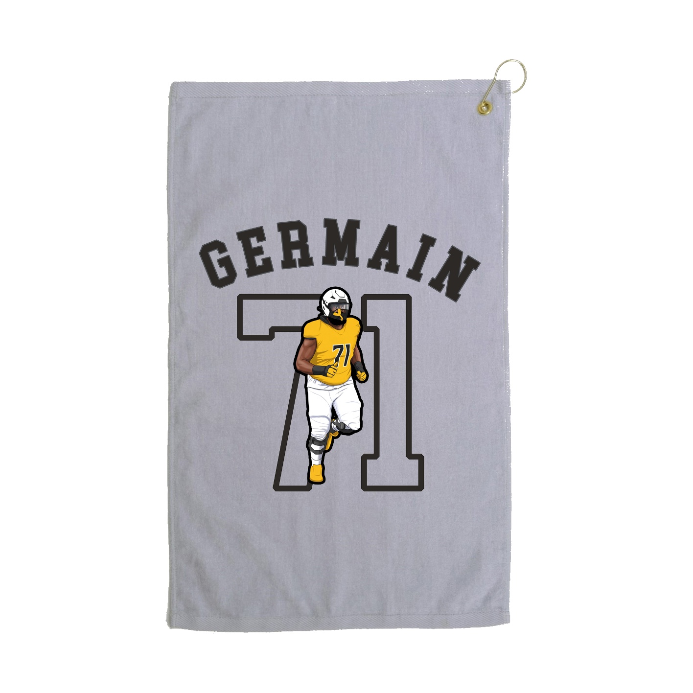 Golf Towel — Shirsey Arch in Grey